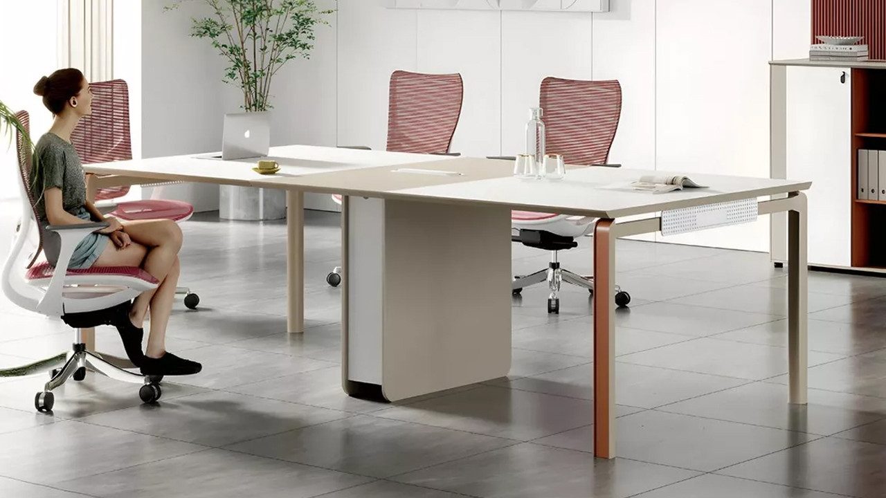 JVmoebel Konferenztisch Eleganter Besprechungstisch aus Holz für moderne Büros (Konferenztisch), Made in Europa