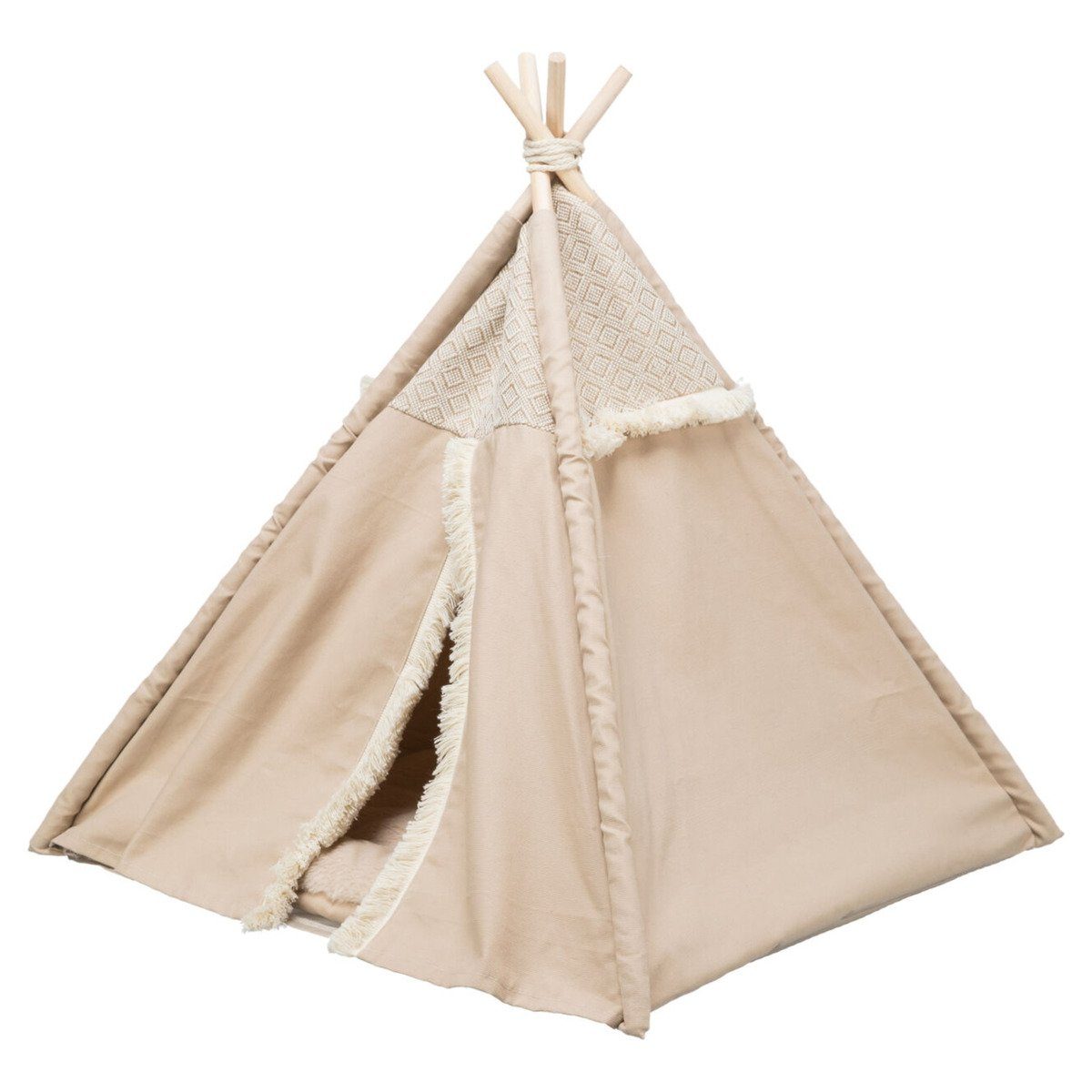 TRIXIE Schlafhöhle Tipi Boho für Hunde