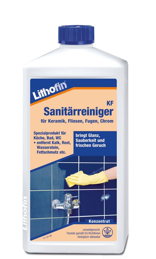 Lithofin LITHOFIN KF Ltr Naturstein-Reiniger Sanitärreiniger 1