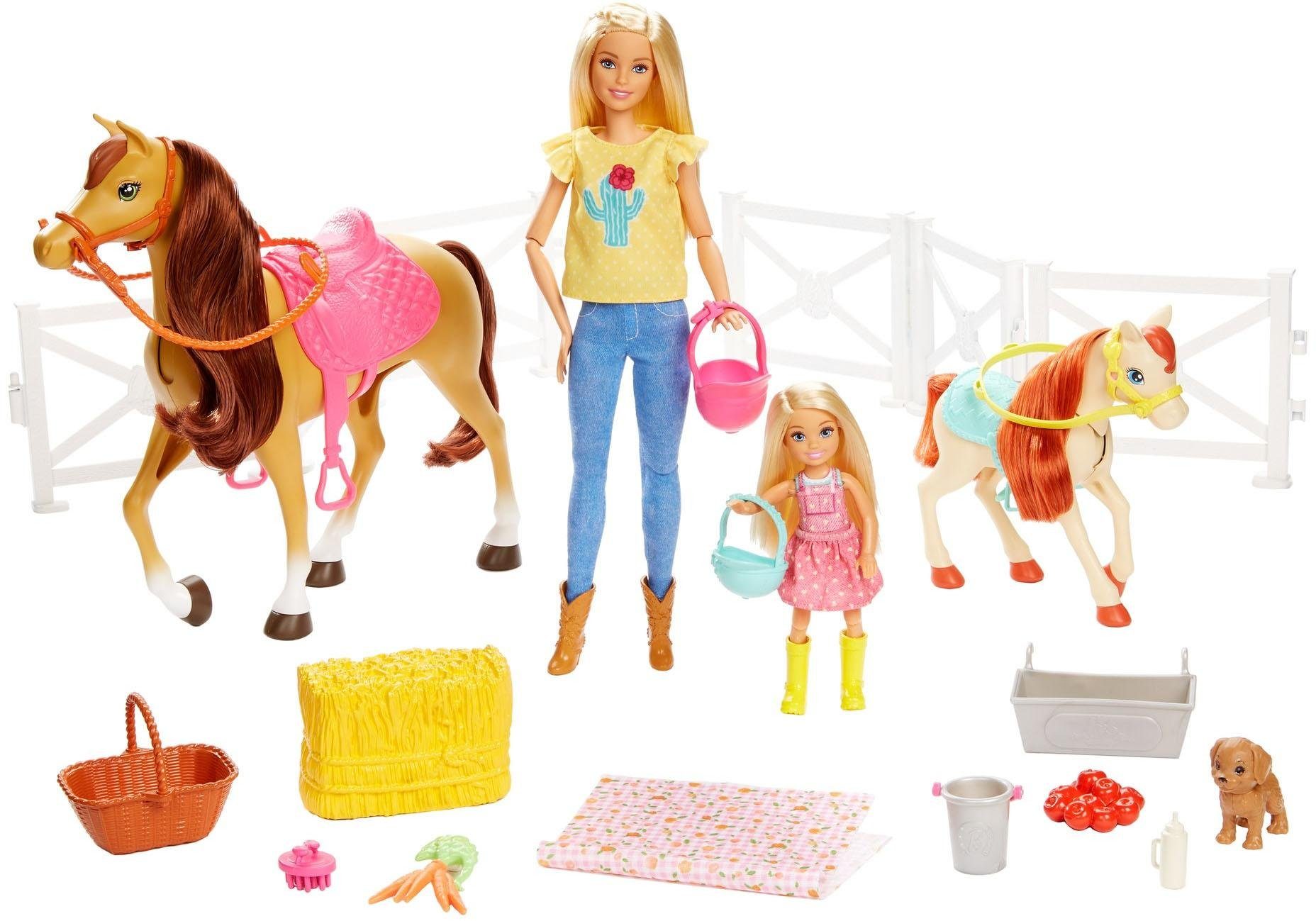 Image of Barbie Anziehpuppe »Reitspaß mit Puppe«