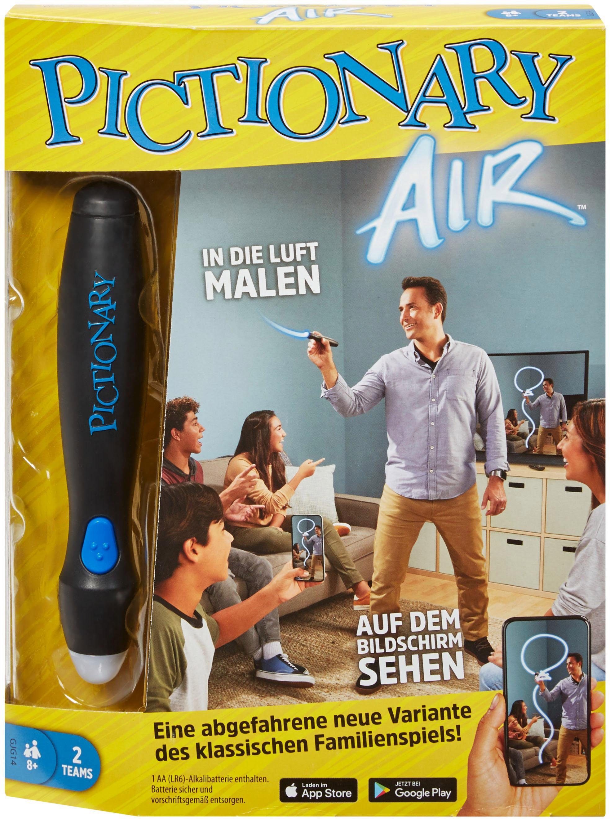 Image of Mattel Games Pictionary Air, Gesellschaftspiel, Scharade, Zeichenspiel mit App
