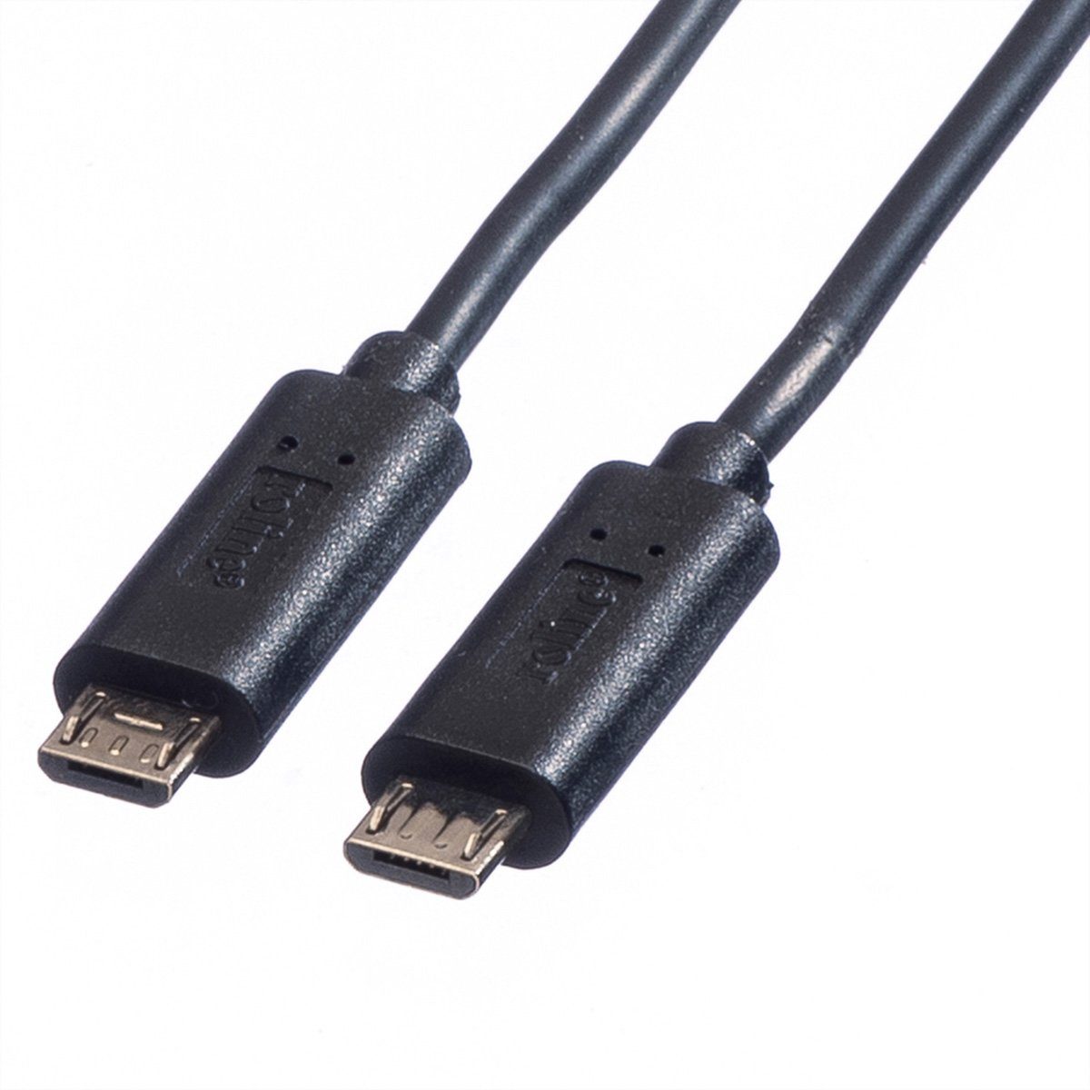 ROLINE USB 2 0 Ladekabel Micro B Micro B ST ST Computer Kabel 