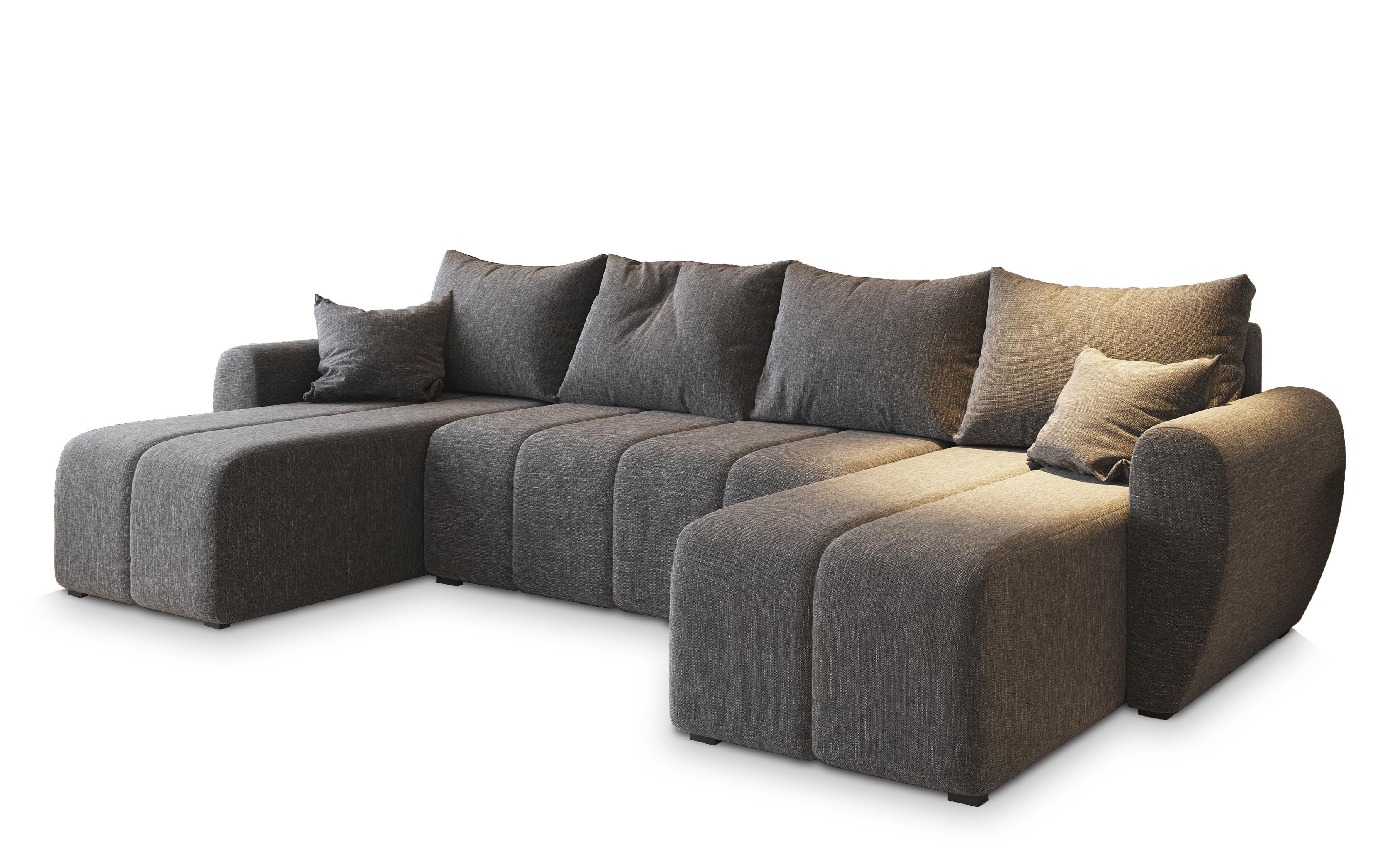 Masseno Ecksofa MADISON mit Schlaffunktion U-Form, günstig online kaufen
