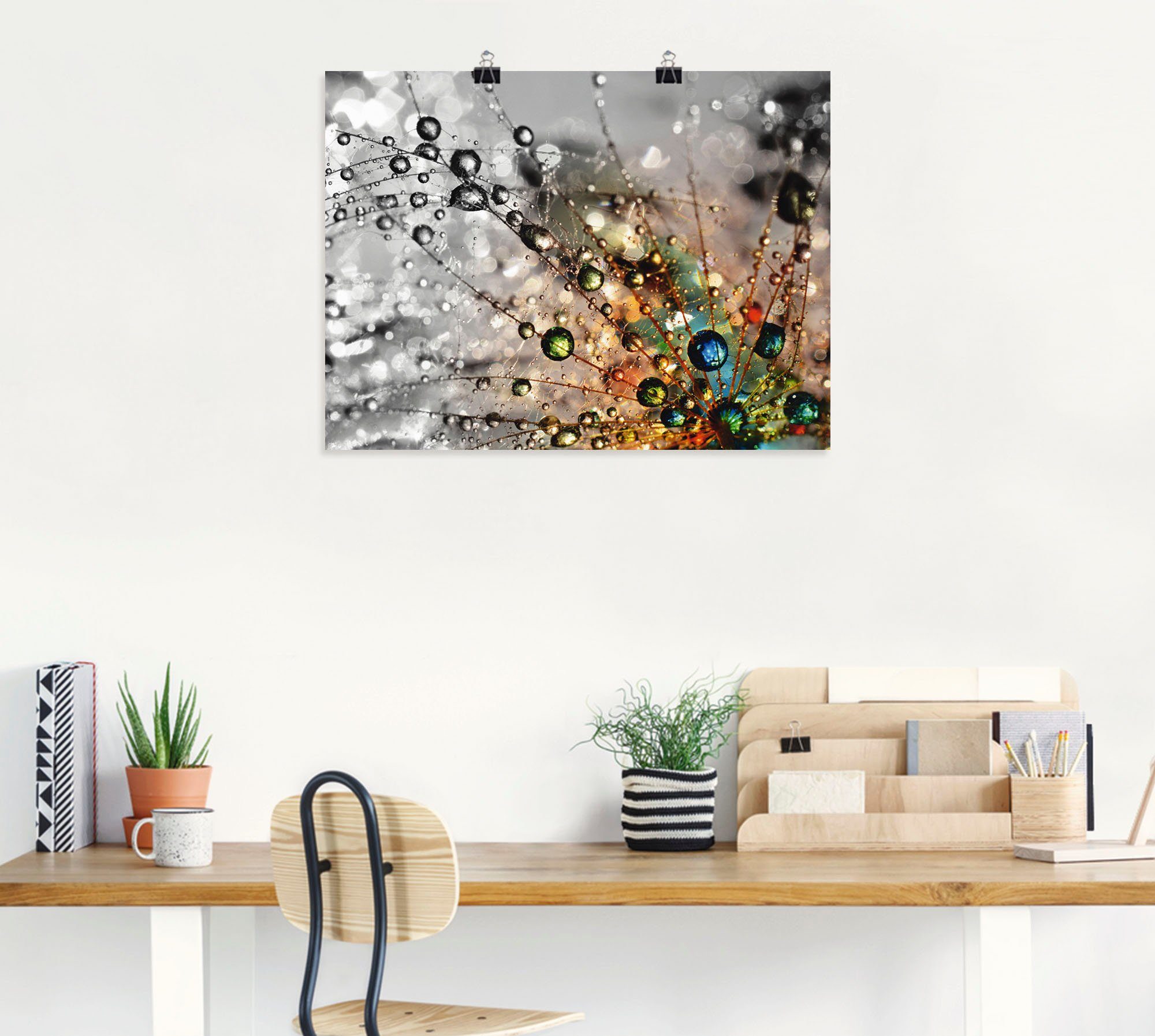 Artland Wandbild Farbenfrohe Natur, Blumen (1 St), als Alubild, Leinwandbild, Poster in verschied. Größen