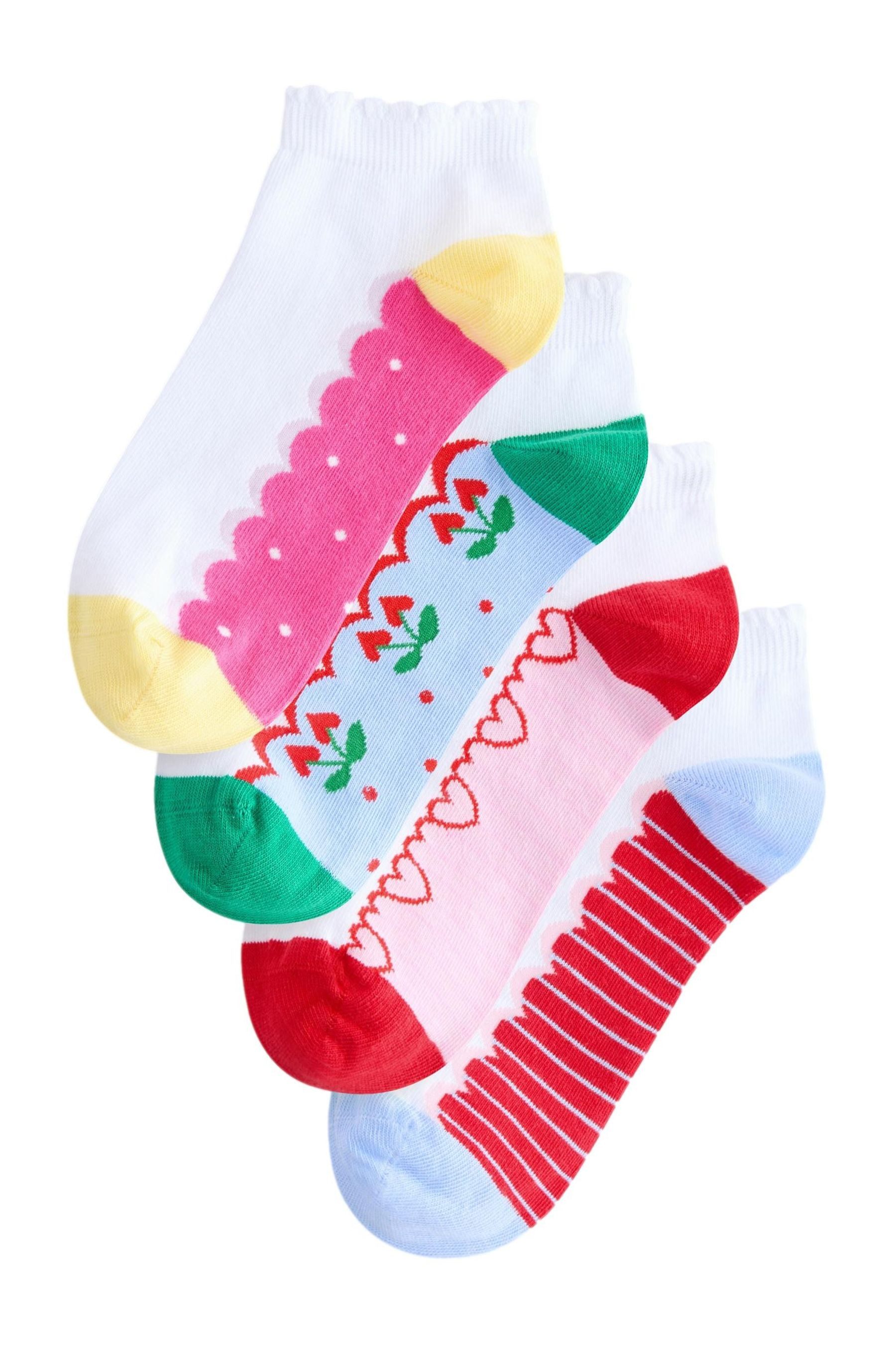 Next Basicsocken Sneaker-Socken mit Fußbett, 4er-Pack (1-Paar)