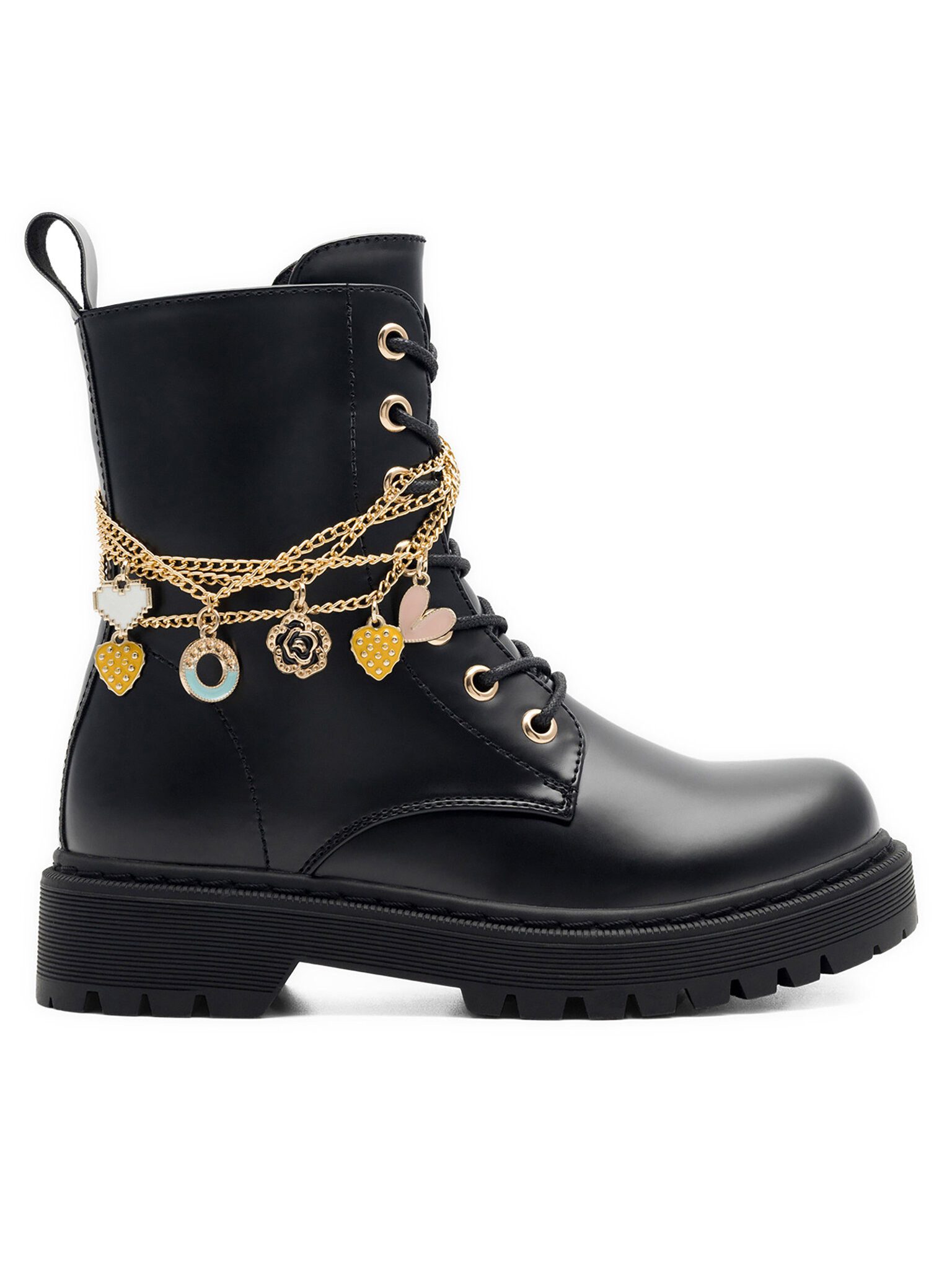 DeeZee DeeZee Stiefeletten Mädchen CS5587-17 Schwarz Stiefel