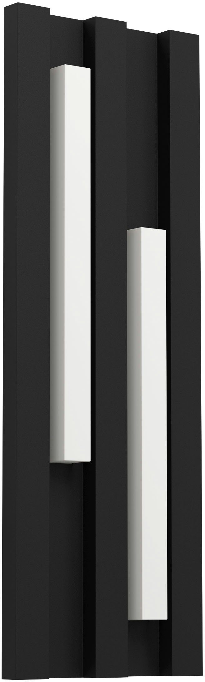 EGLO Deckenleuchte FANDINA, LED fest integriert, Warmweiß, Deckenleuchte in  schwarz aus Stahl verzinkt - 4,2W - Warmweiß