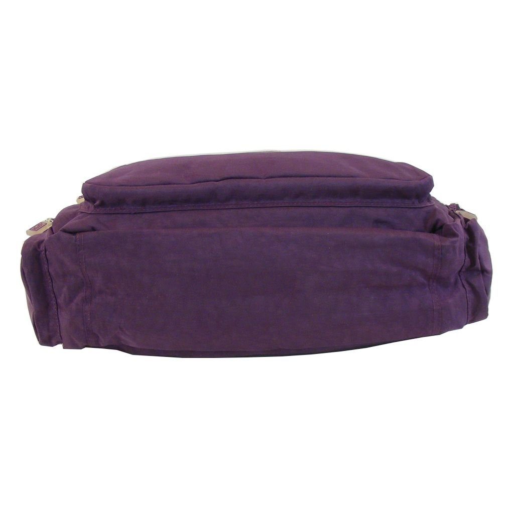 19042 Pavini Schultertasche Pavini Damen Shopper Schultertasche violett Tasche Nylon Aspen