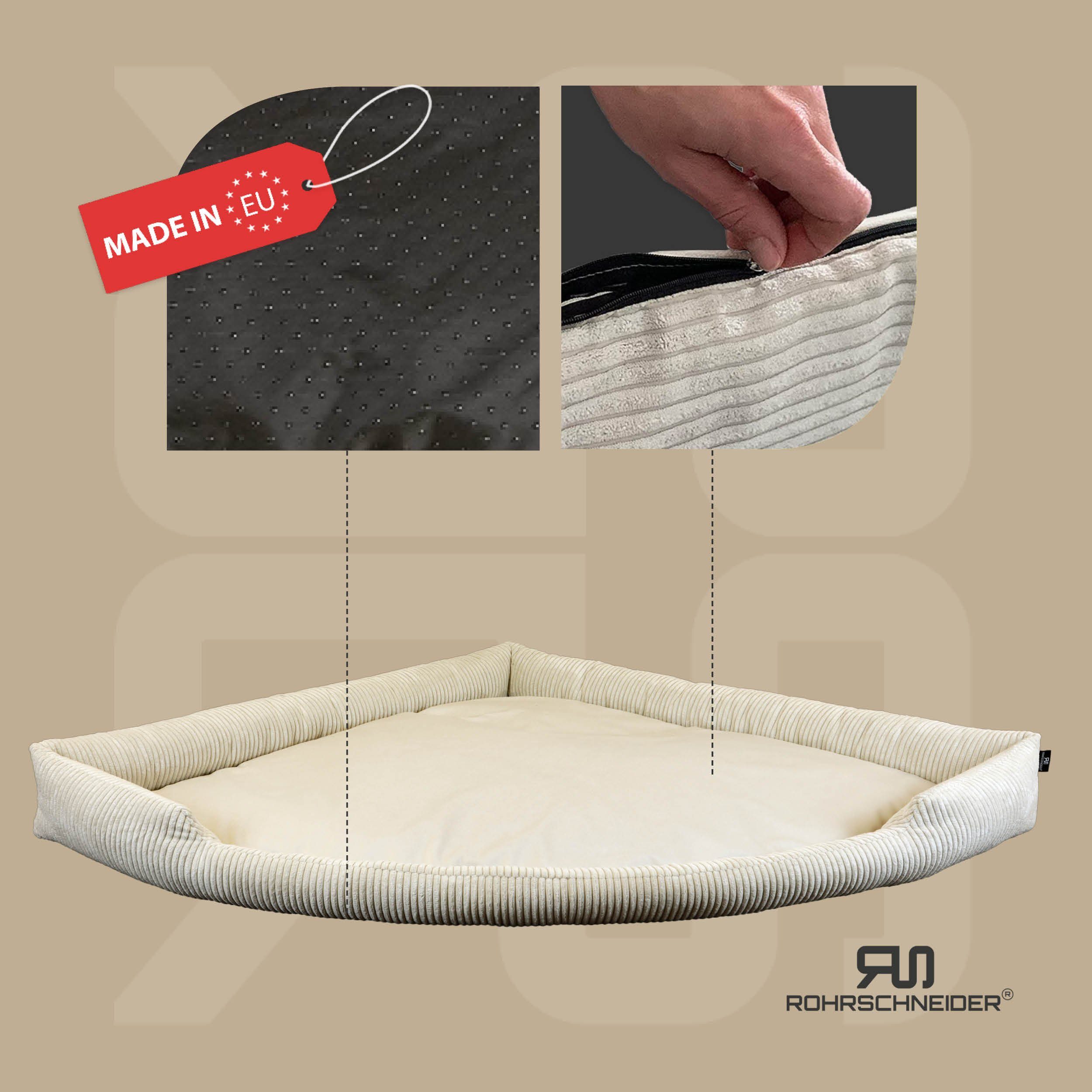 Rohrschneider Tierbett XXL Eck-Hundebett für große günstig online kaufen