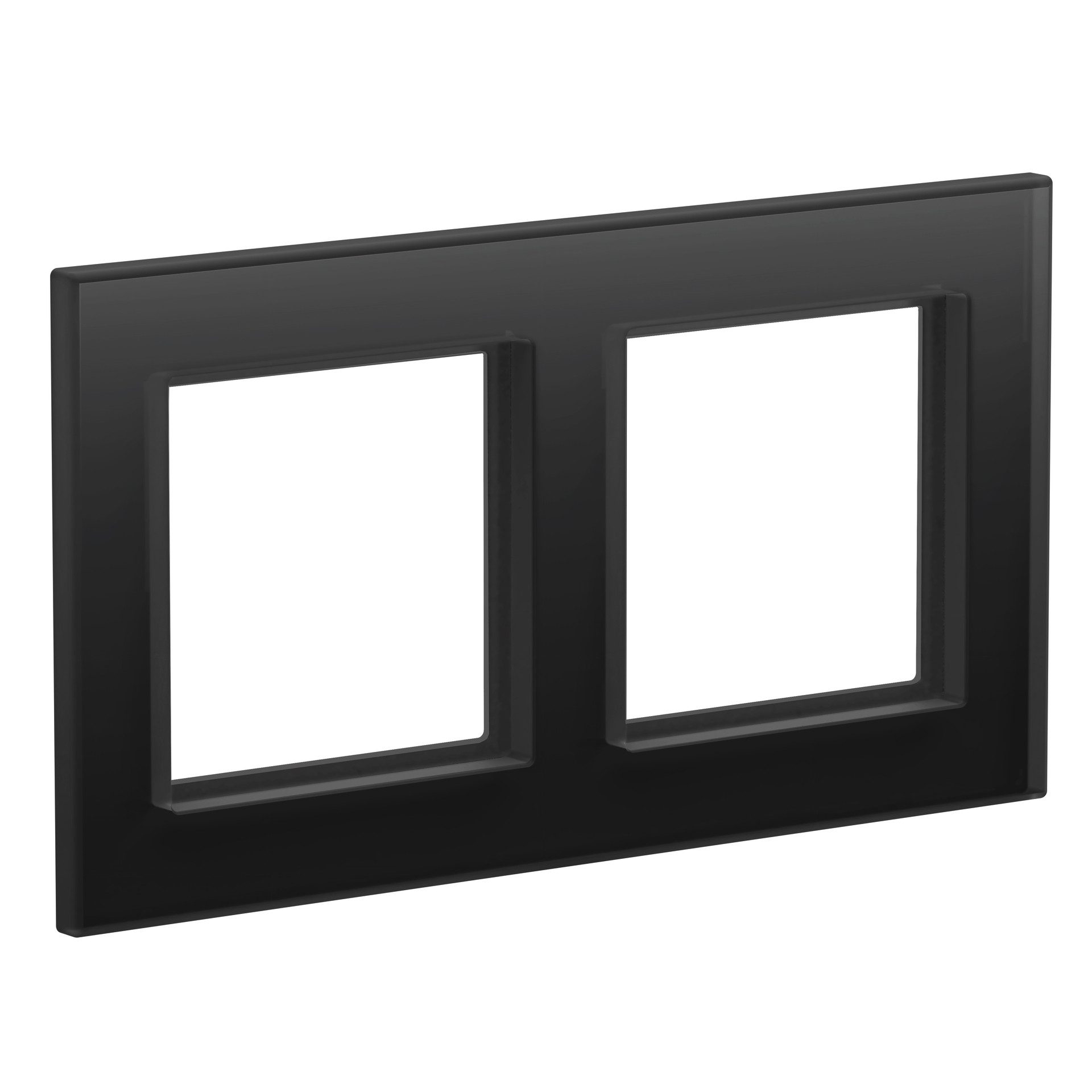 Homematic IP Glasrahmen – 2-fach Smart-Home-Zubehör