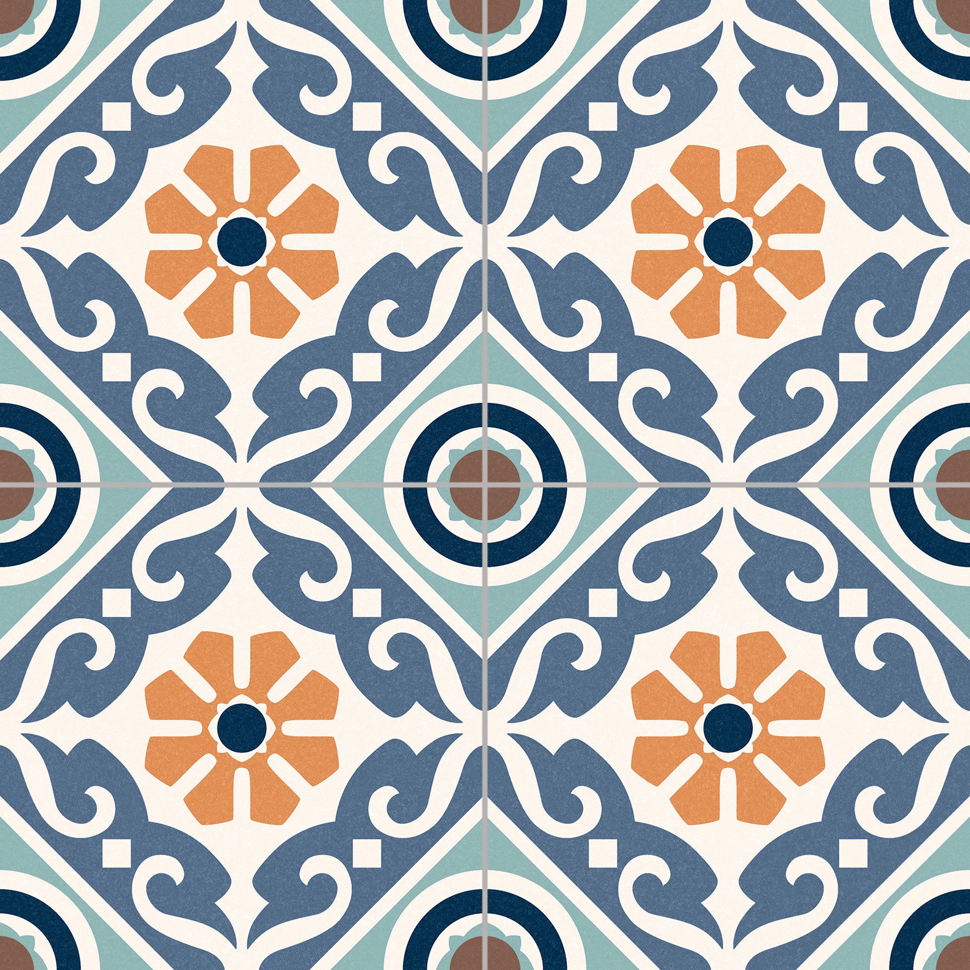 BOXTEC Bodenfliese RIONI MIX 16.5 x 16.5 Feinsteinzeug Wand- und Bodenflies günstig online kaufen