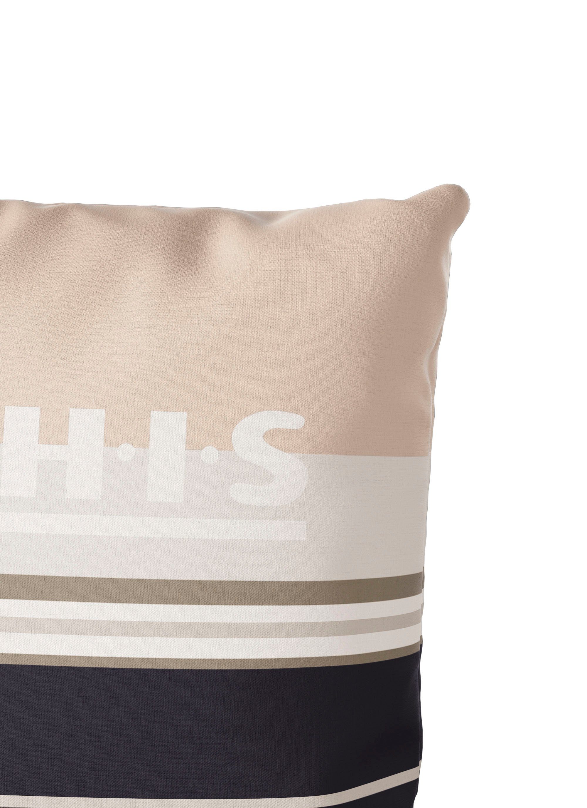 OTTO home Bettwäsche Golfi in Gr. 135x200 oder 155x220 cm, Linon, 2 teilig, sportliche Streifen Bettwäsche aus Baumwolle, Marke H.I.S by OTTO home – Bild 5 von 5