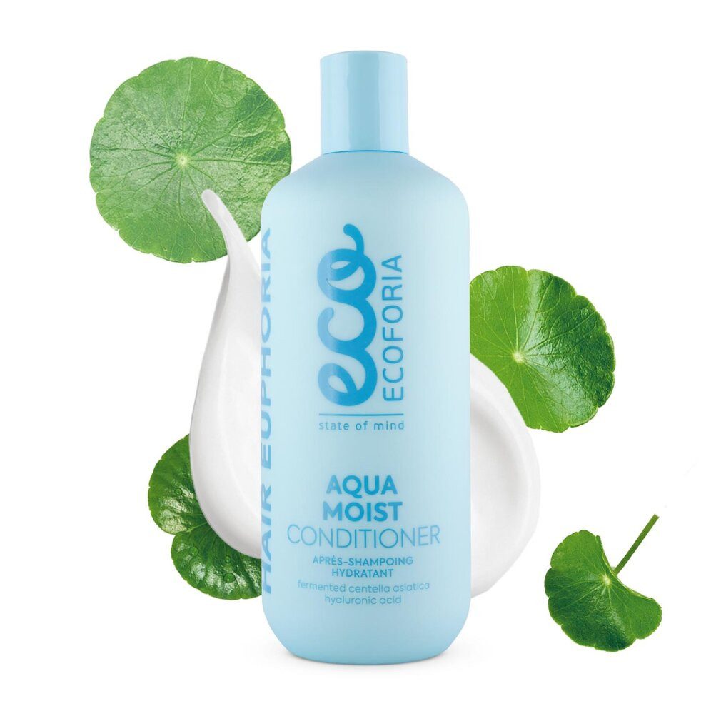 ECOFORIA Haarshampoo Aqua Moist Acondicionador Hidratante 400ml