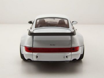 Welly Modellauto Porsche 911 (964) Turbo 1990 weiß Modellauto 1:24 Welly, Maßstab 1:24