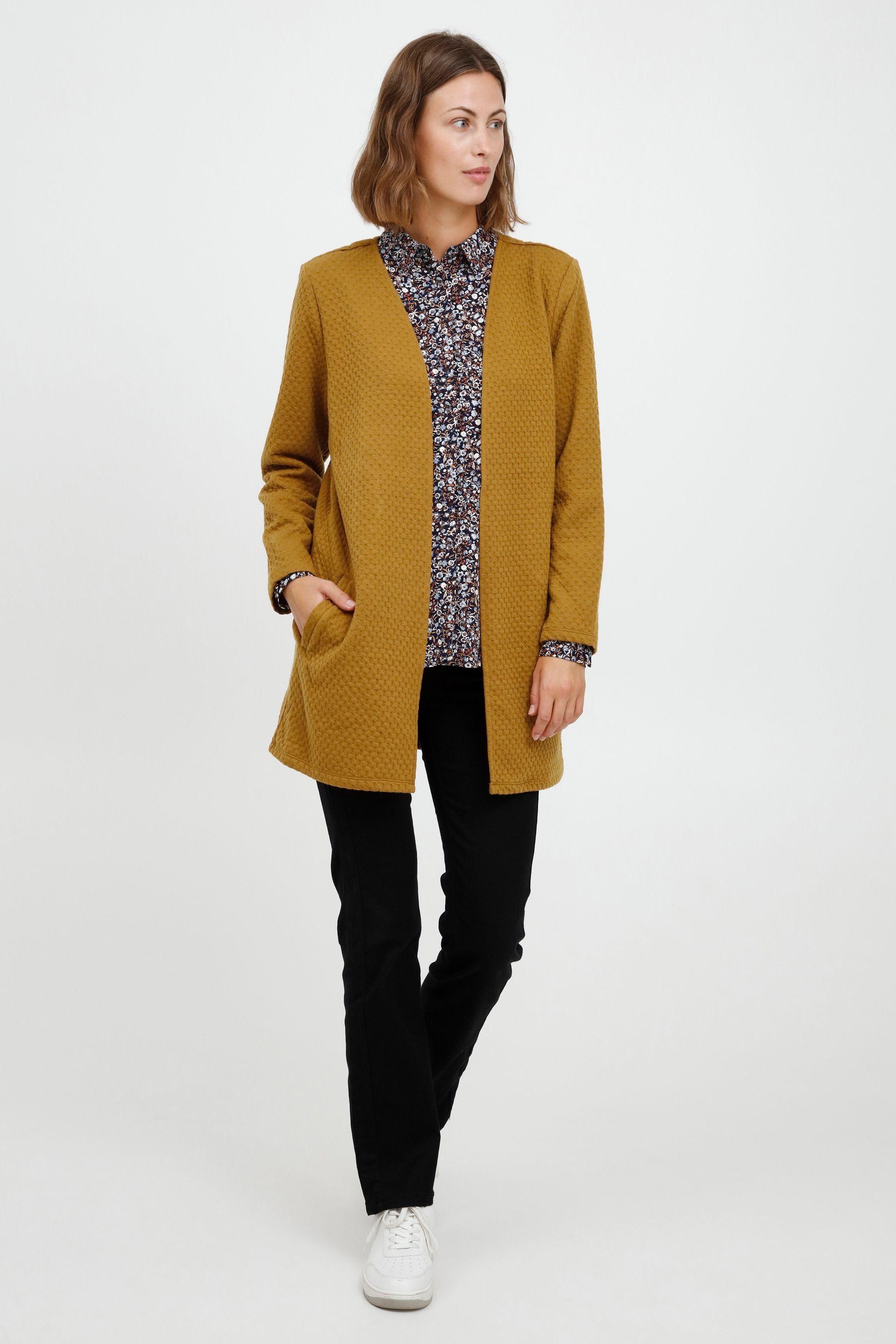 Cardigan Brown 3 Golden fransa FRCECARDI Fransa 20609758 - Cardigan