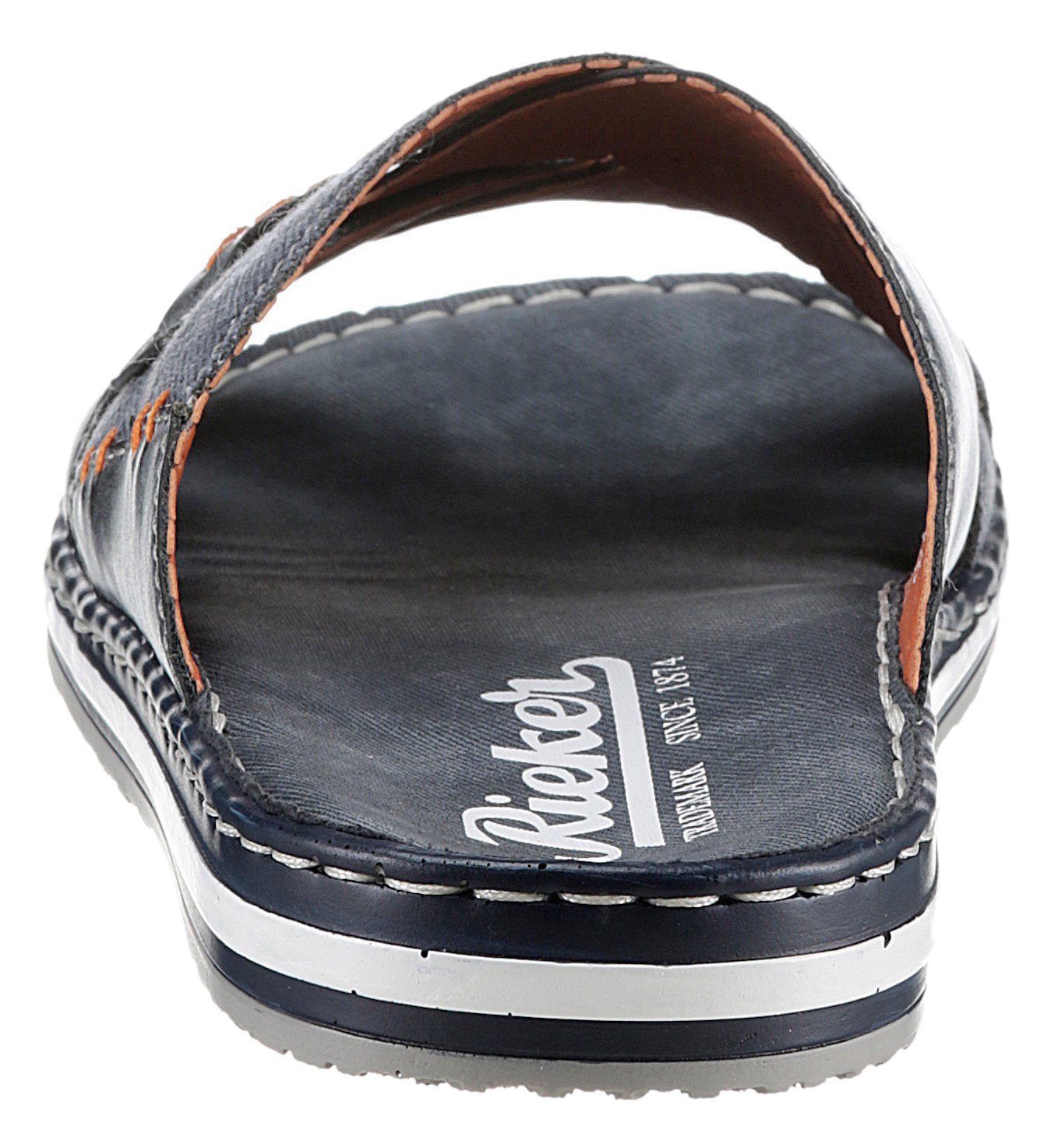 Rieker Pantolette, Sommerschuh, Schlappen, Poolslides, mit günstig online kaufen