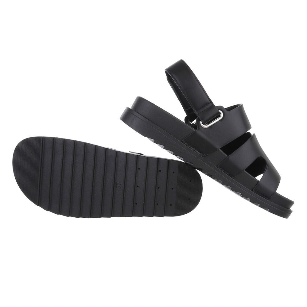 Ital-Design Damen Freizeit Riemchensandalette (85960176) Keilabsatz/Wedge K günstig online kaufen
