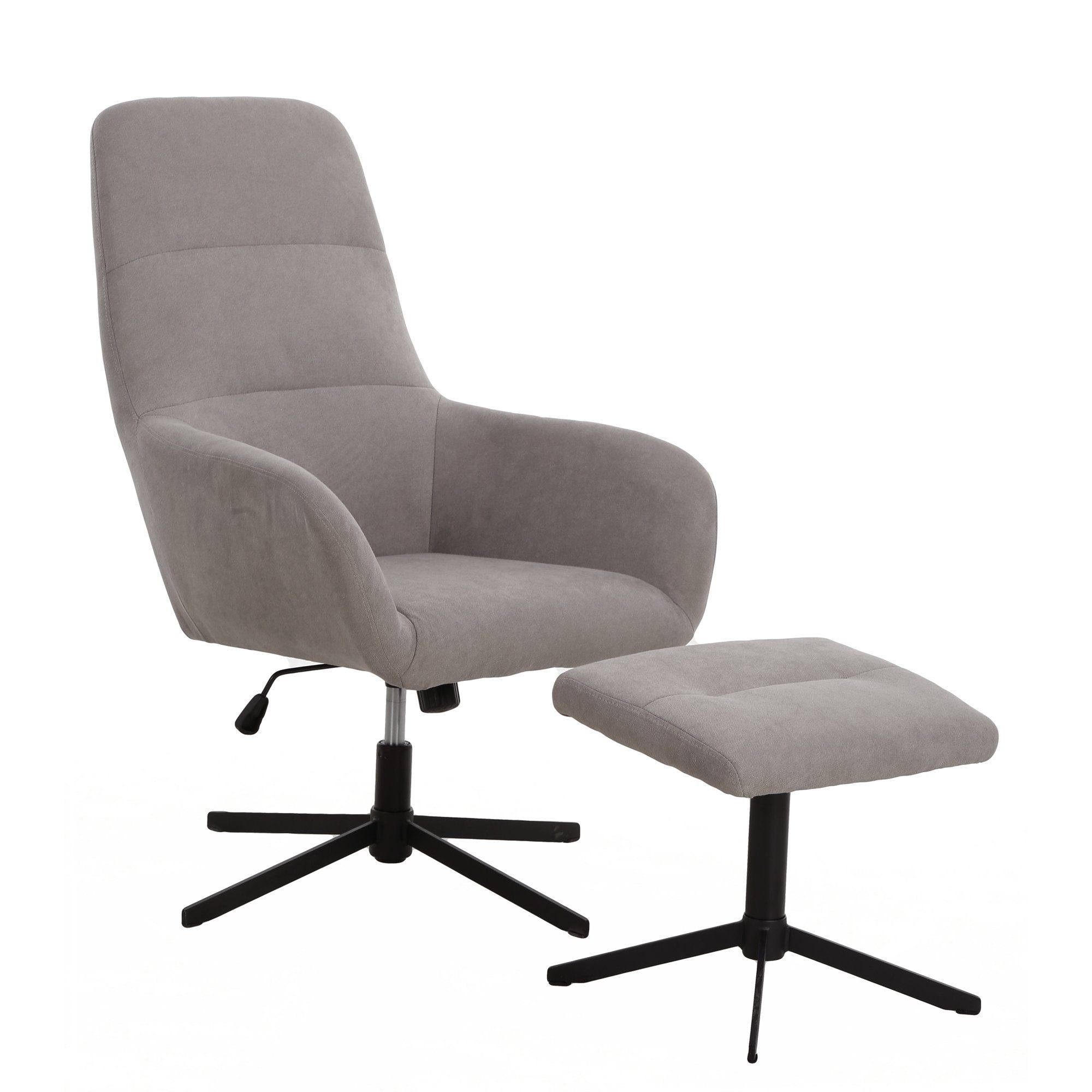 HomeGuru Relaxsessel Relaxsessel mit Fußstütze (1-St., Set)
