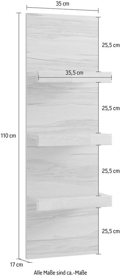 Woltra Wandregal »Silkeborg«, Breite 35 cm-kaufen