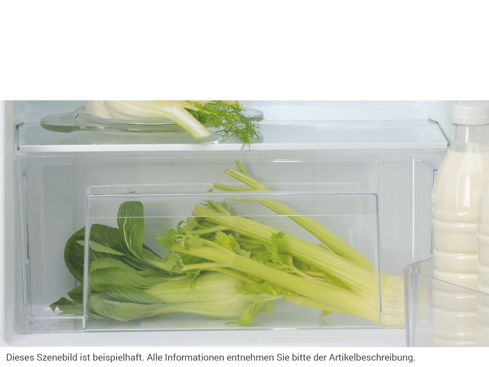 BAUKNECHT Einbaukühlschrank KSI9VS2E, 0.0 cm hoch, integrierbar