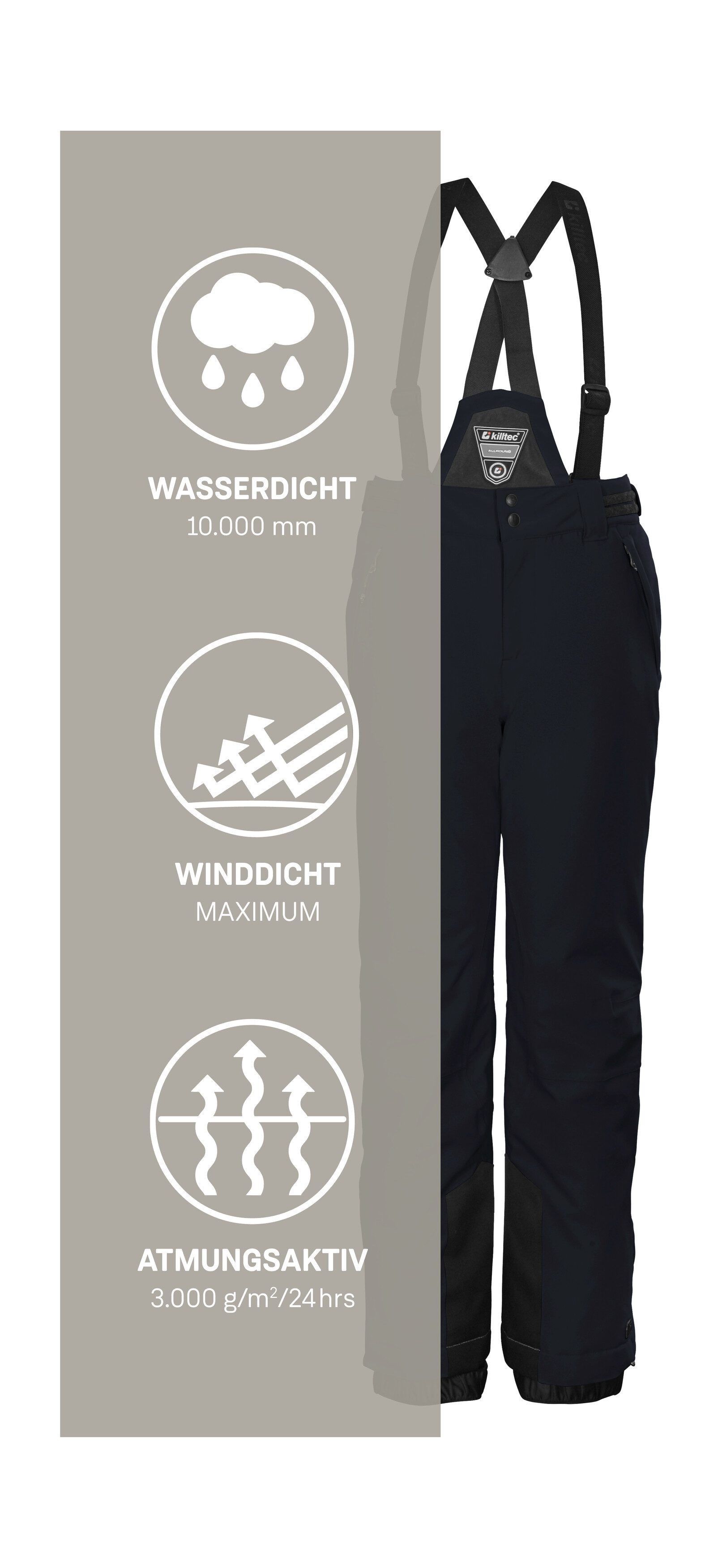 Skihose KSW 77 GRLS SKI PNTS