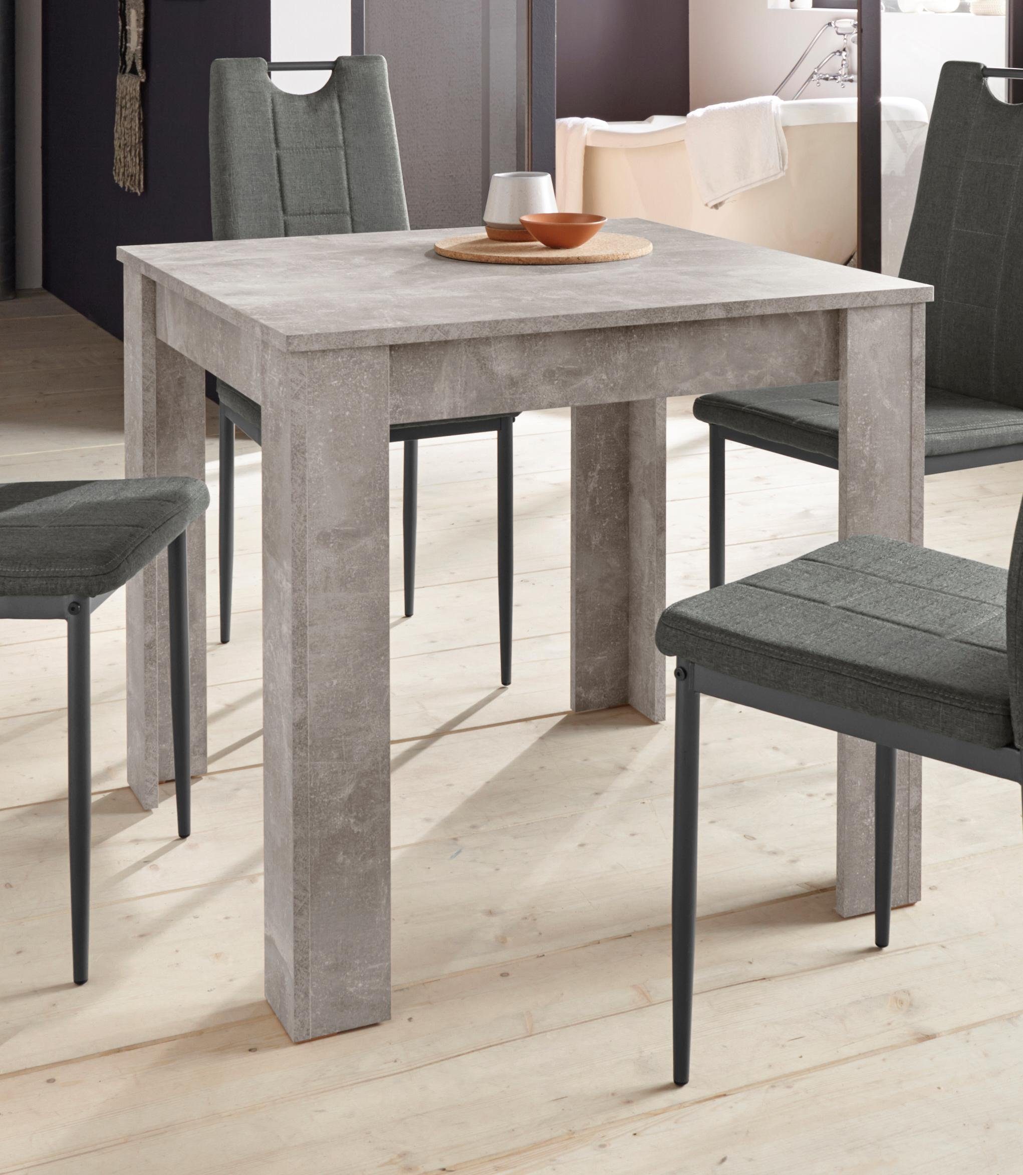 Hela Esstisch Duo Breite 80 Cm Rechteckige Tischplatte Online Kaufen Otto
