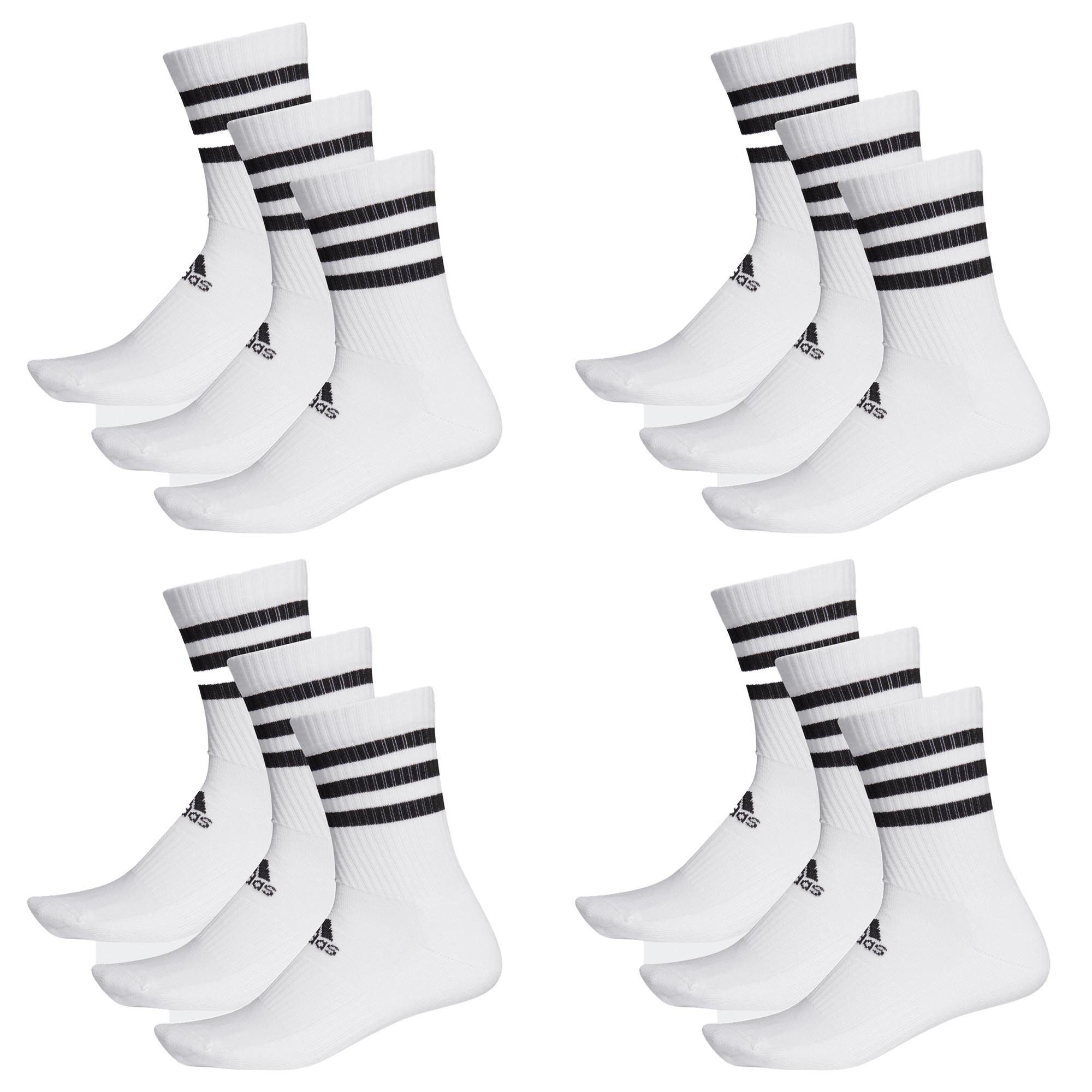 adidas Performance Socken 3S CSH CRW 12 Paar (Spar-Pack, 12-Paar, 12er-Pack)