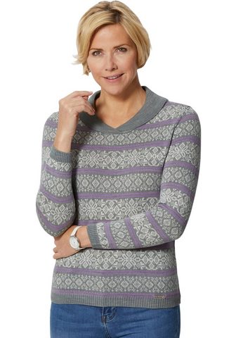 CASUAL LOOKS Collection L. пуловер в winterlichen N...