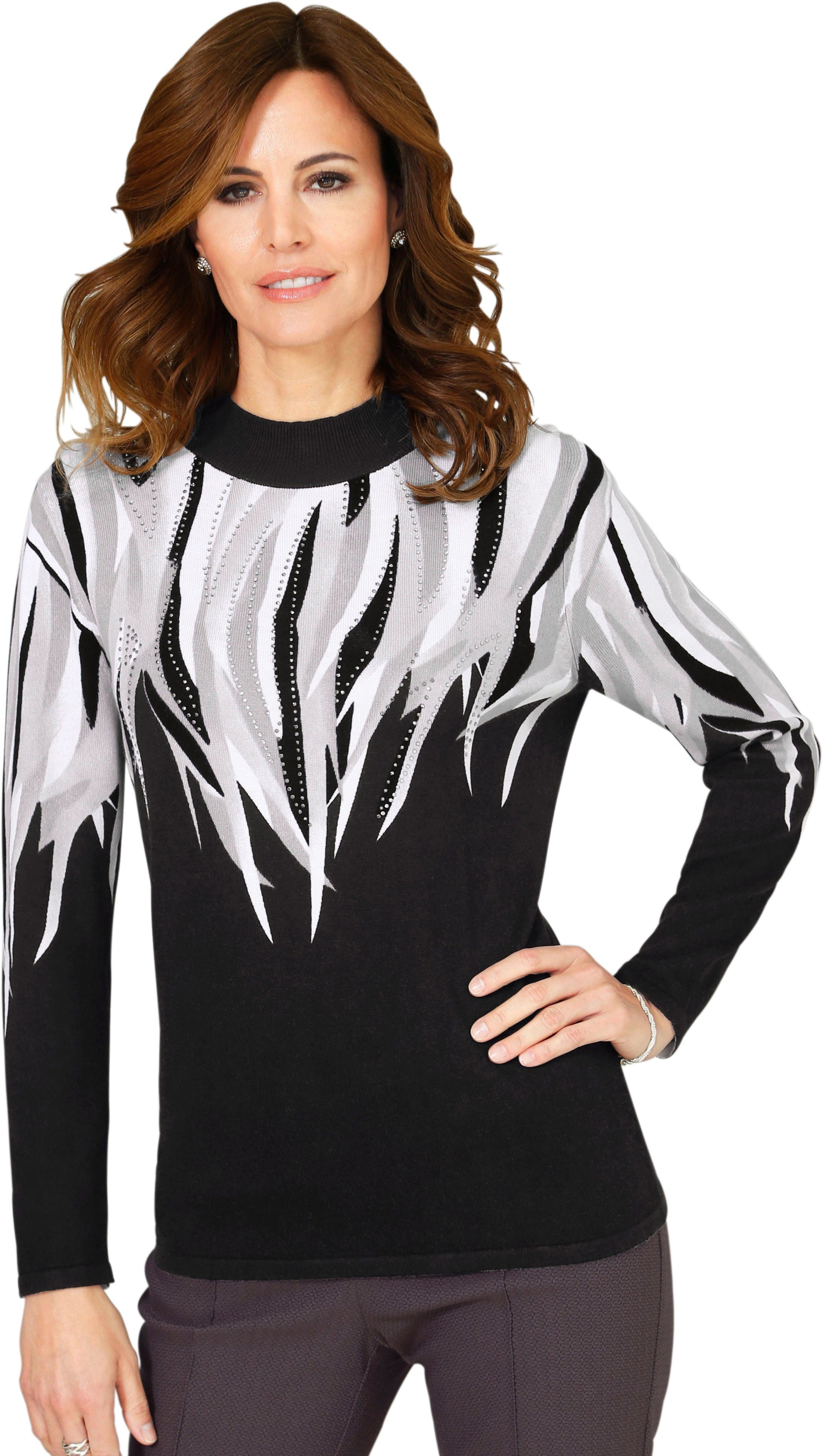 Pullover Kaufen Online Mit Auffälligem Druck Lady m8nONPyv0w