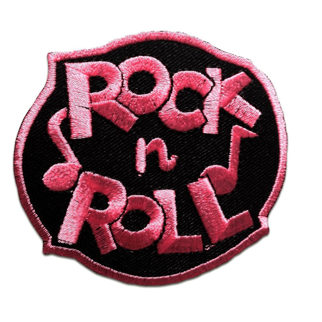 Catch the Patch Aufnäher Bügelbild, Aufbügler, Applikationen, Patches, Flicken, zum aufbügeln, Polyester, Rock N Roll - Größe: 7,5 x 7 cm