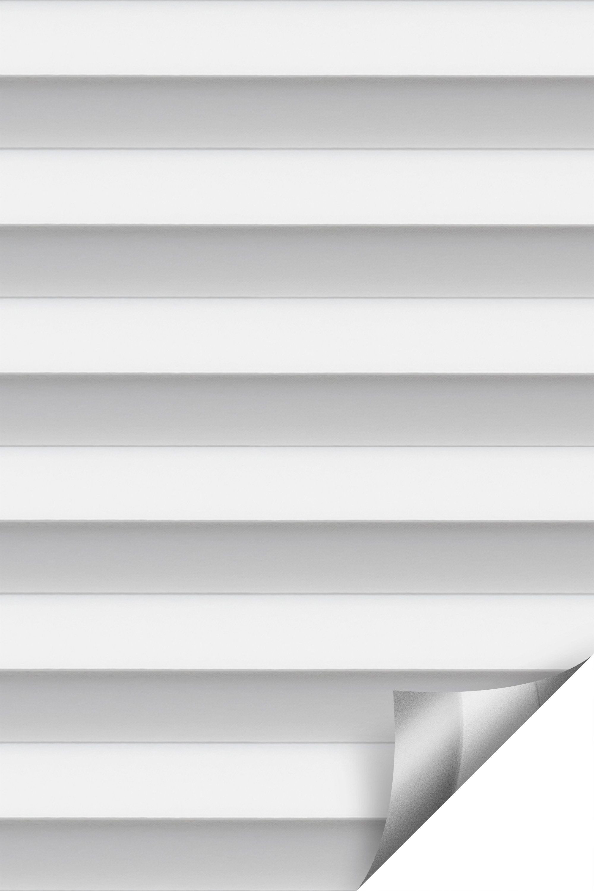 LYSEL® Plissee Thermo freihängend Reinweiß, abdunkelnd, HxB 160x140cm