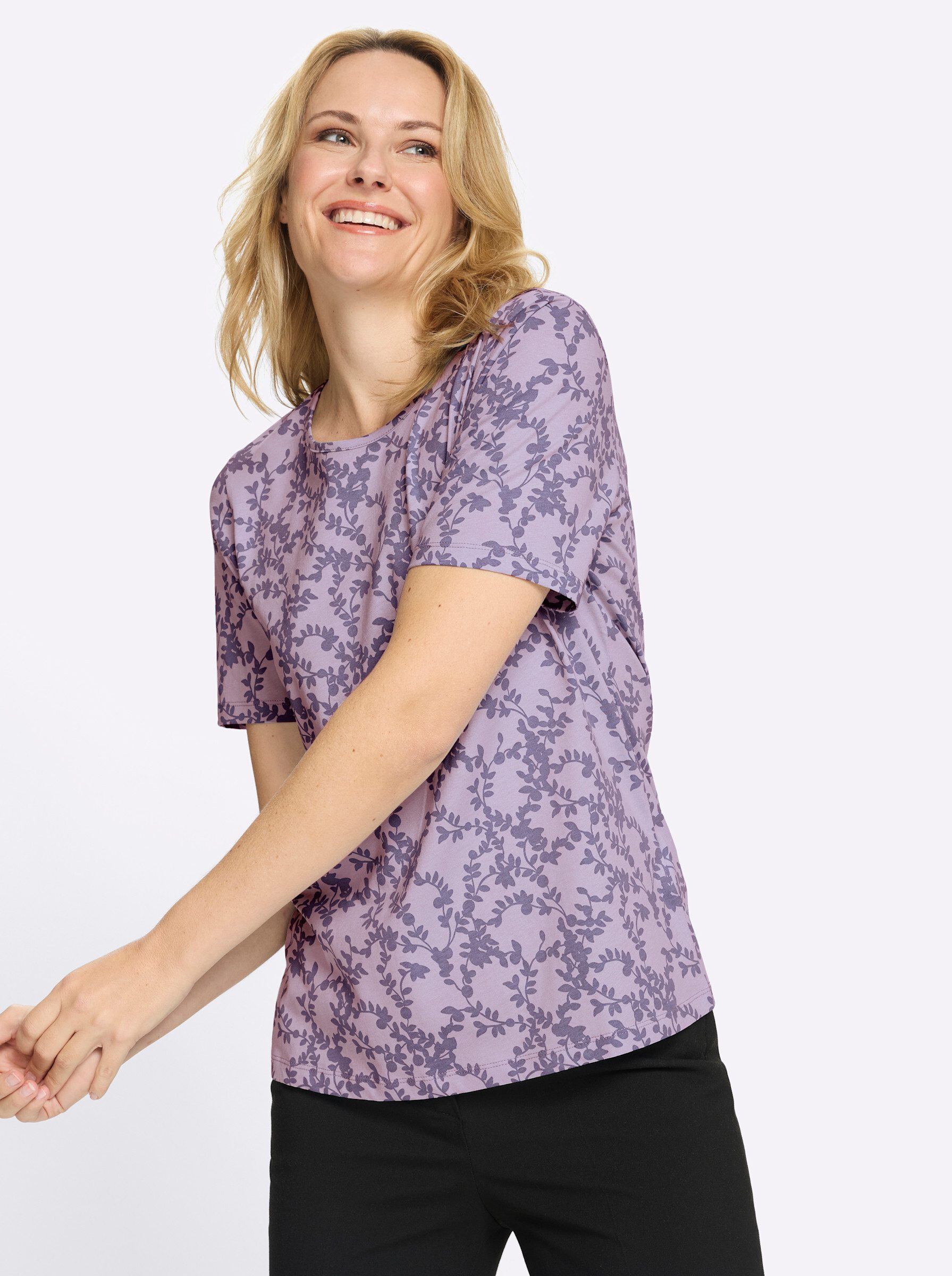 Sieh an! T-Shirt Kurzarm-Shirt Kurzarm – Bild 4 von 5