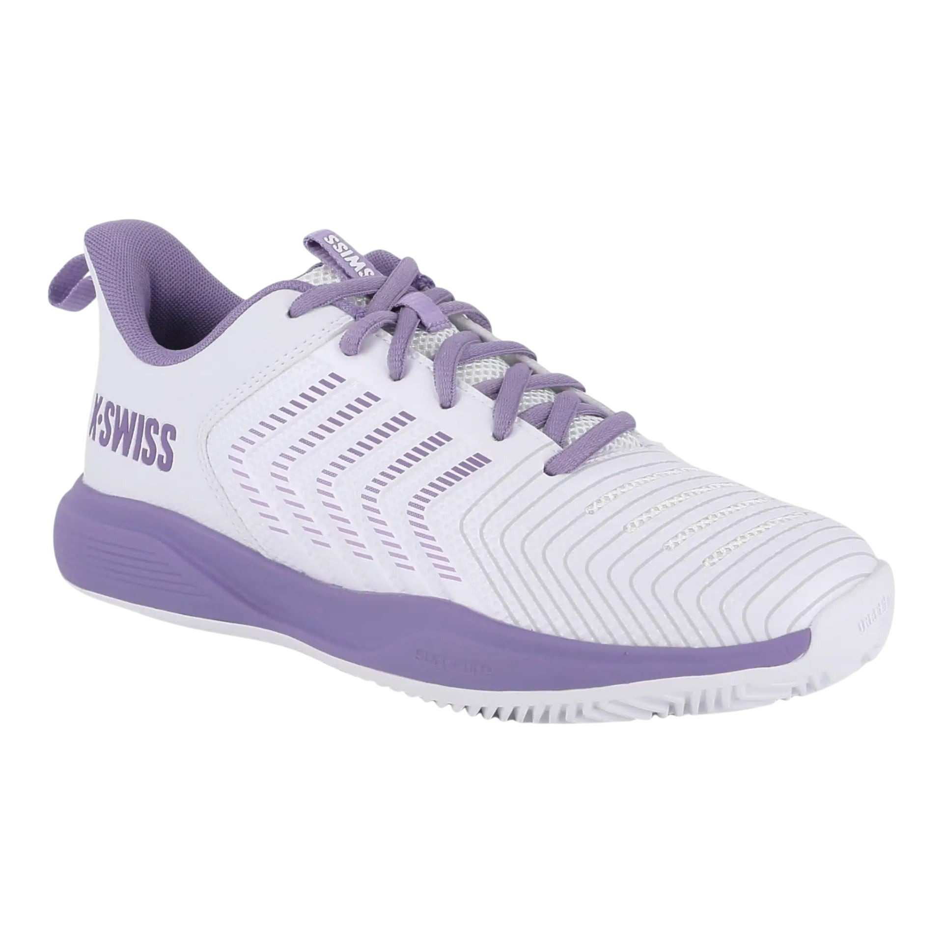 Ultrashot Light Clay/Sandplatz 2026 weiss/lavender Damen Tennisschuh