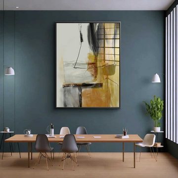 DOTCOMCANVAS® Acrylglasbild Bumblebee Dreams - Acrylglas, Acrylglasbild Bumblebee Dreams beige Wandbild Kunstdruck