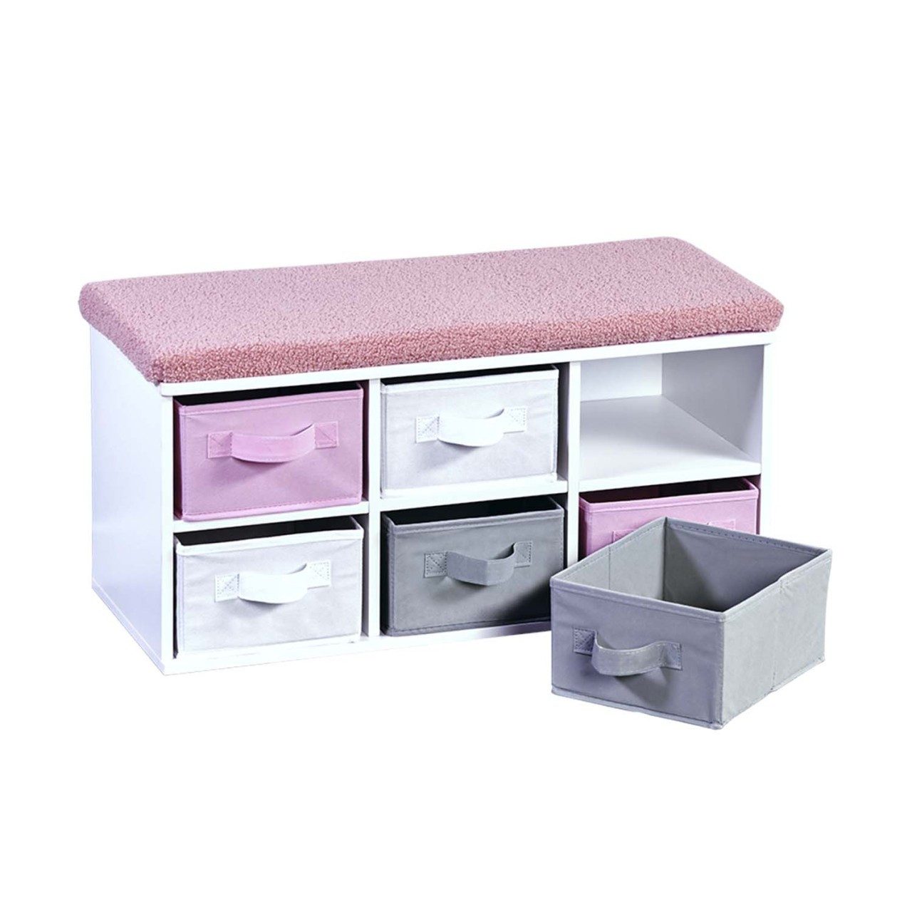 Kesper Aufbewahrungsbox Kinder-Sitzbank mit 6 Aufbewahrungsboxen