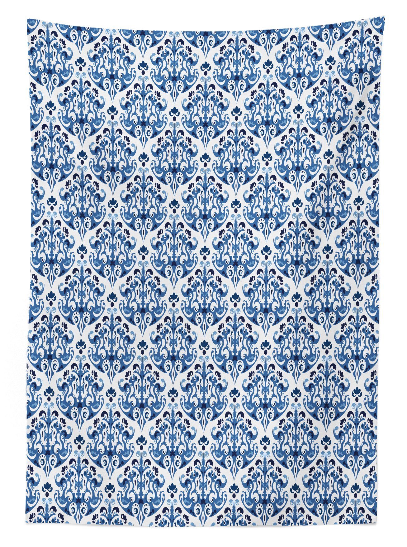 Für Außen Klare Farbfest Indigo-viktorianischer den Tischdecke Waschbar geeignet Abakuhaus Farben, Entwurf Bereich Blau