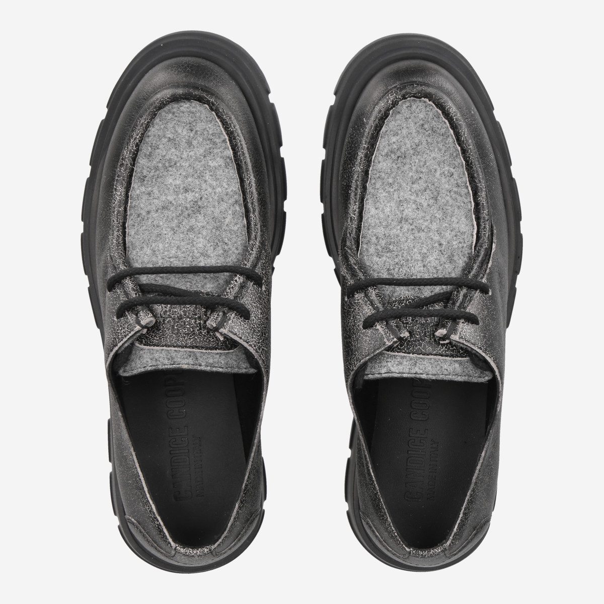 Candice Cooper Candice Cooper 2017981.07.1A01 CHADO PARIS, Schnürschuhe, Grau, Damen Schnürschuh