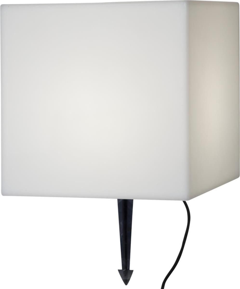 STAR TRADING LED Würfel Würfel Tisch 38cm E27 Fassung Indoor Outdoor Beleuchtung