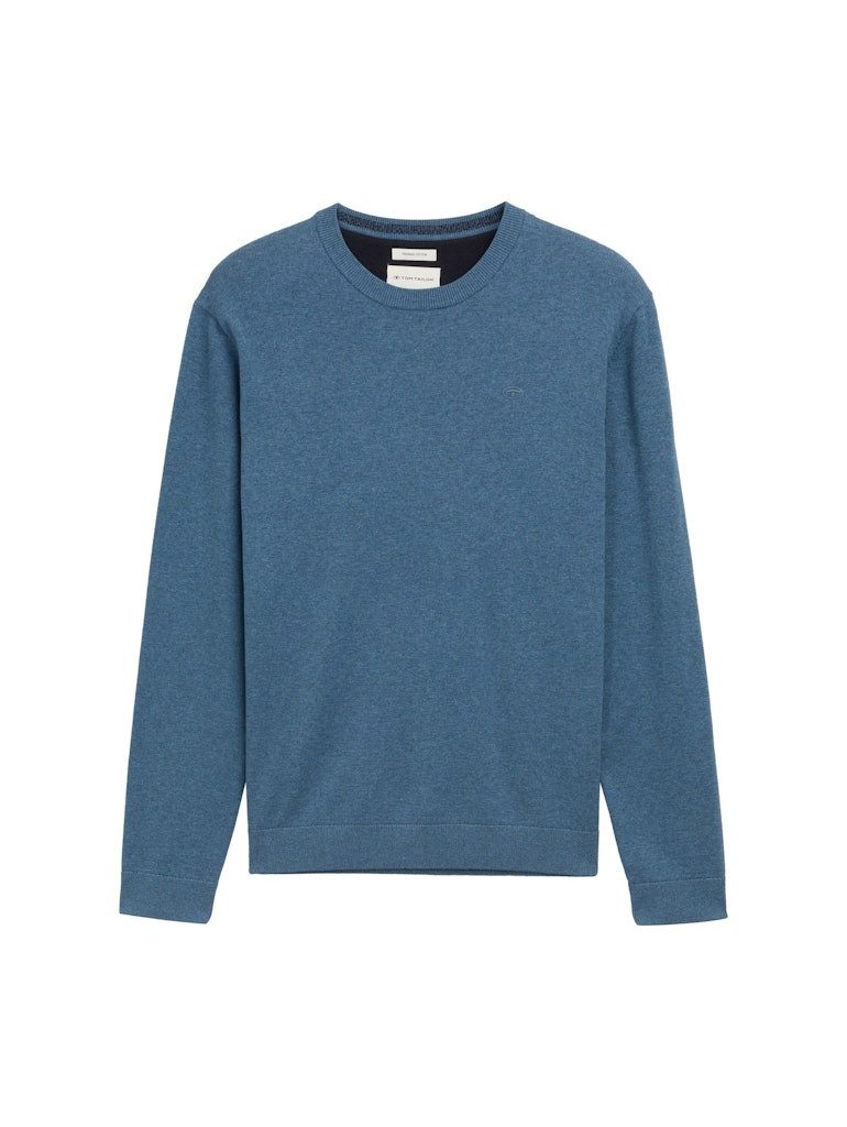 TOM TAILOR Sweatshirt Basic Crewneck Knit (1-tlg) günstig online kaufen
