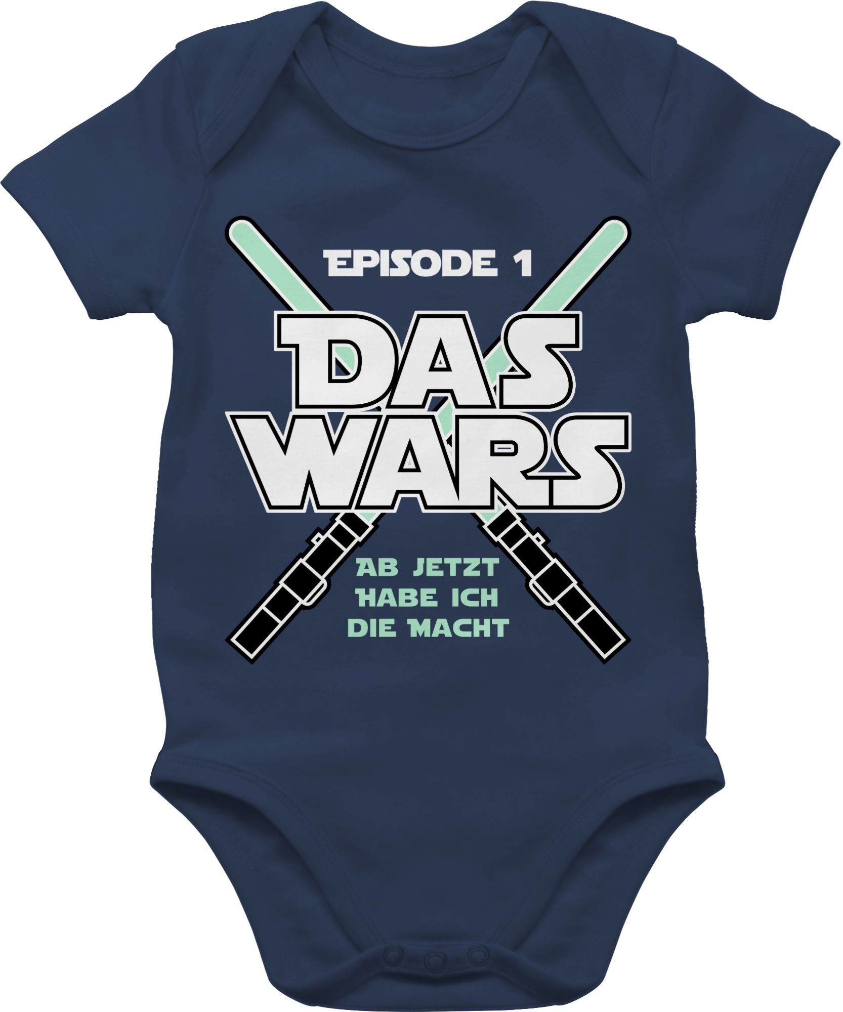 Shirtracer Shirtbody Das wars Jetzt habe ich die Macht I Zur Geburt