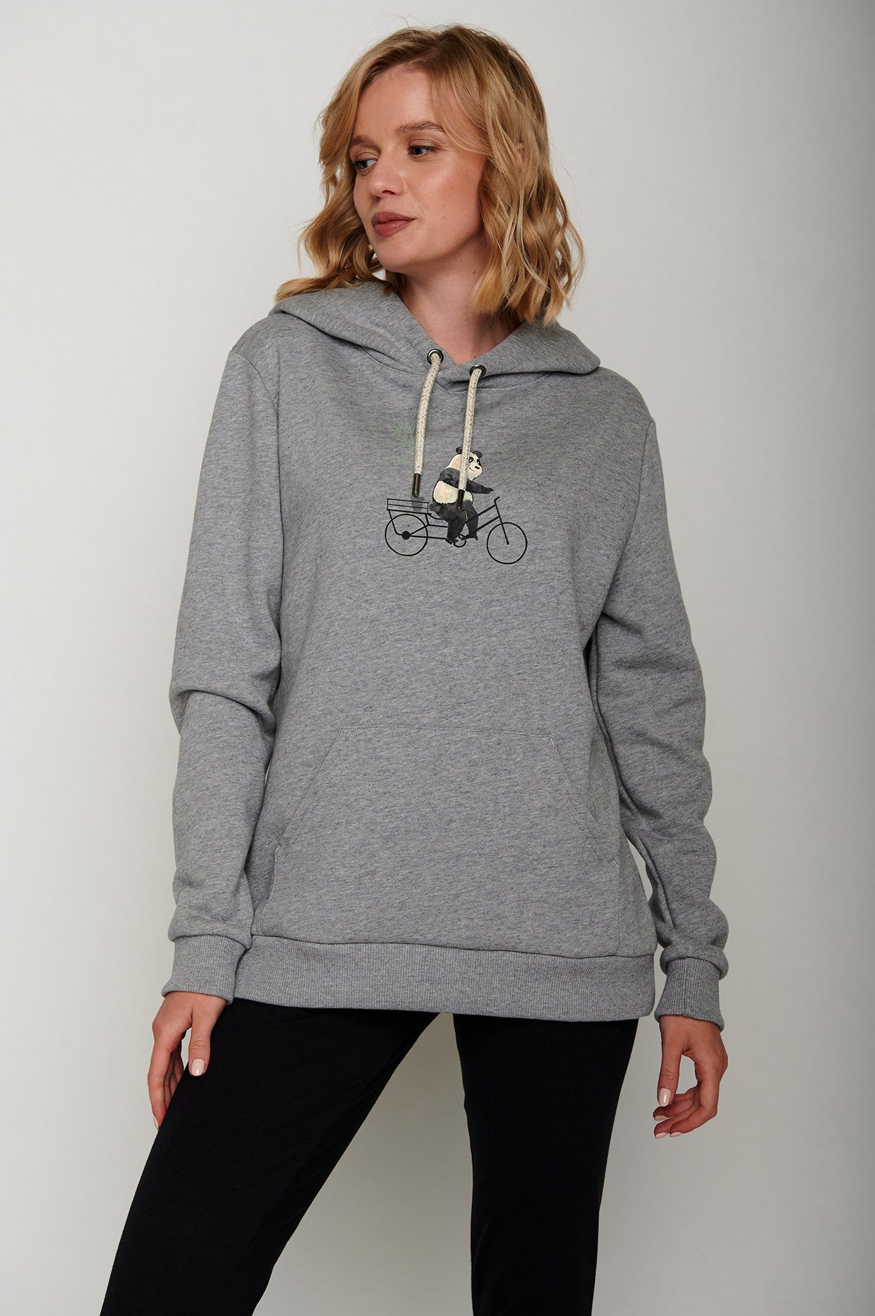 GreenBomb Hoodie Bike Panda