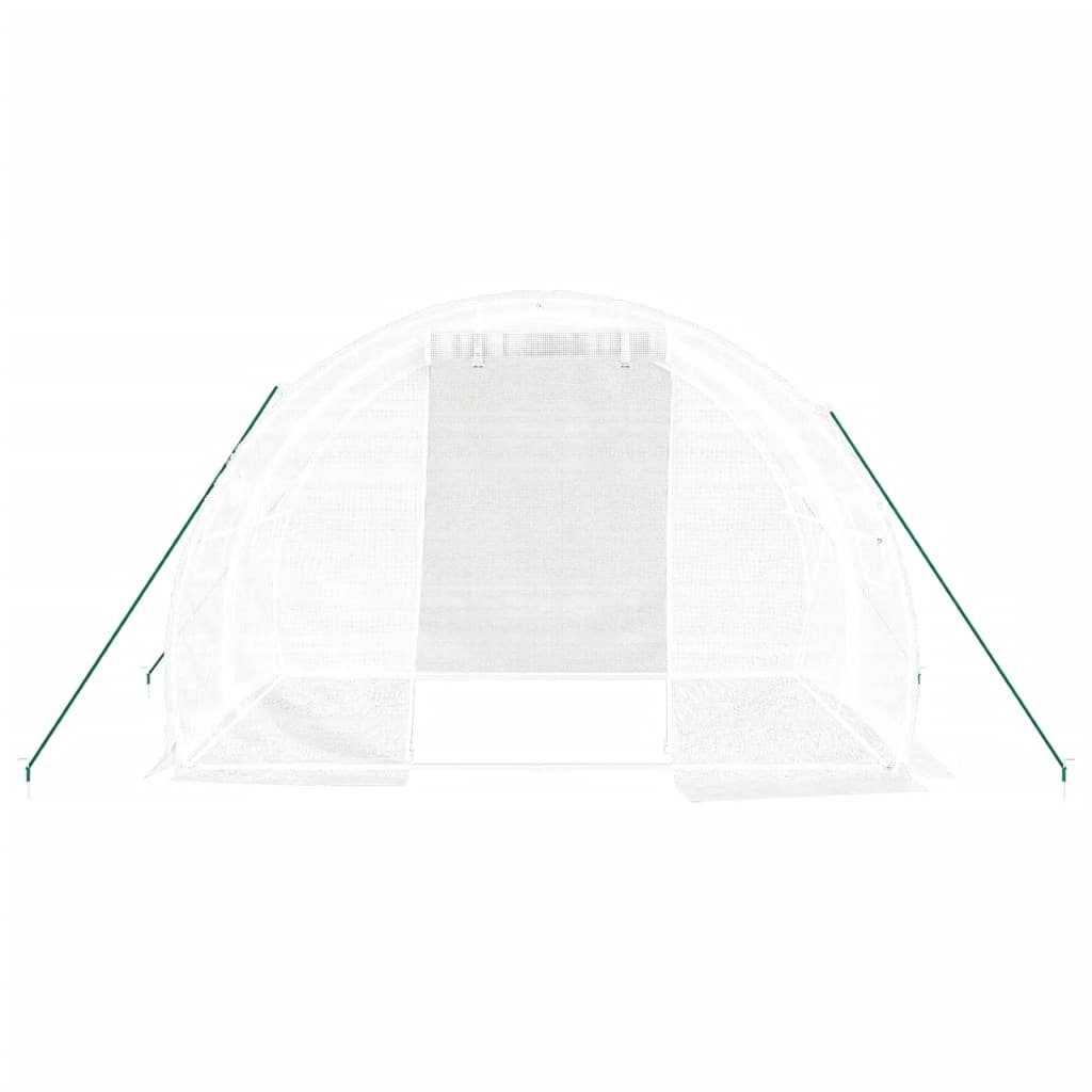 vidaXL Gewächshaus Gewächshaus mit Sta...