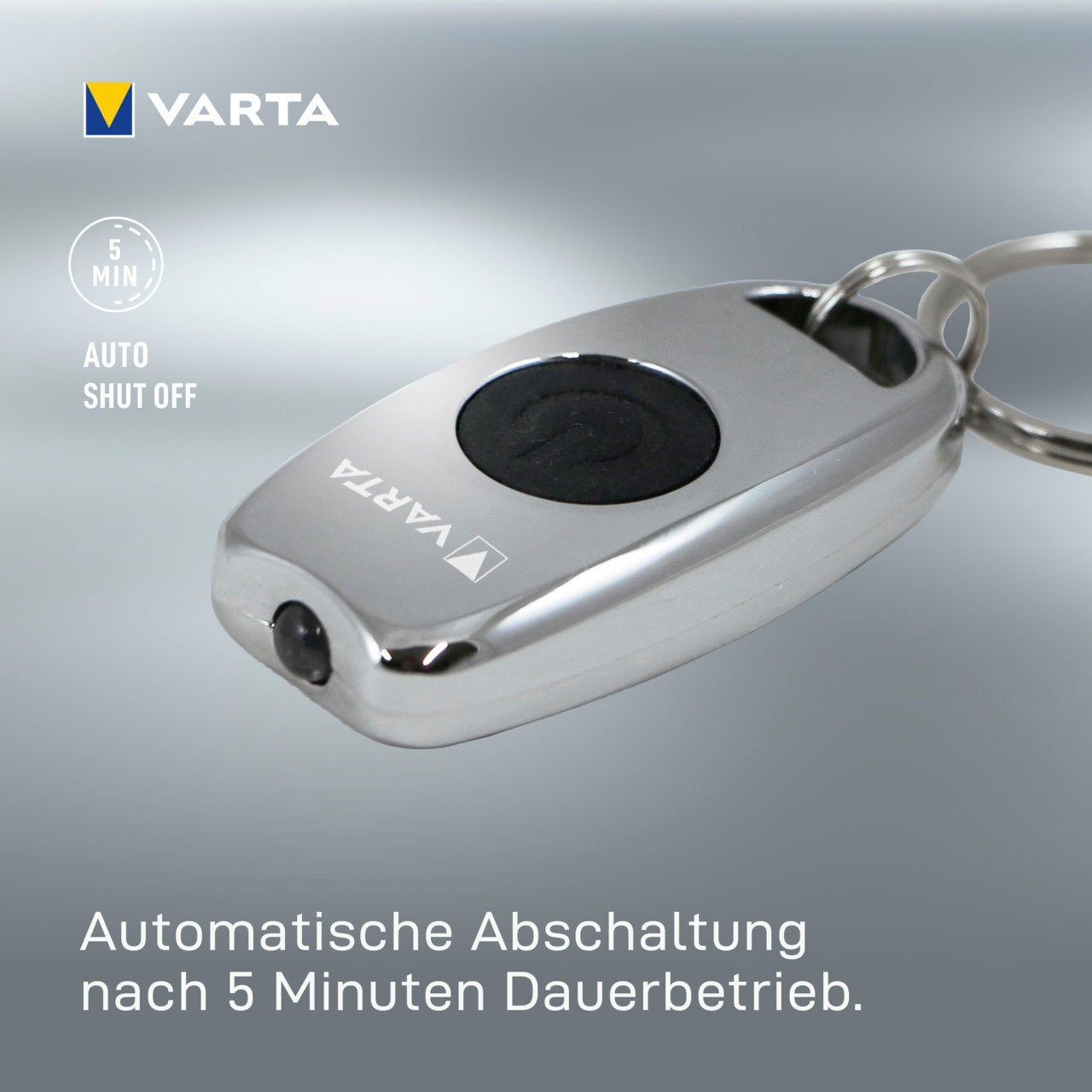 VARTA Metal Light Key Taschenlampe Chain