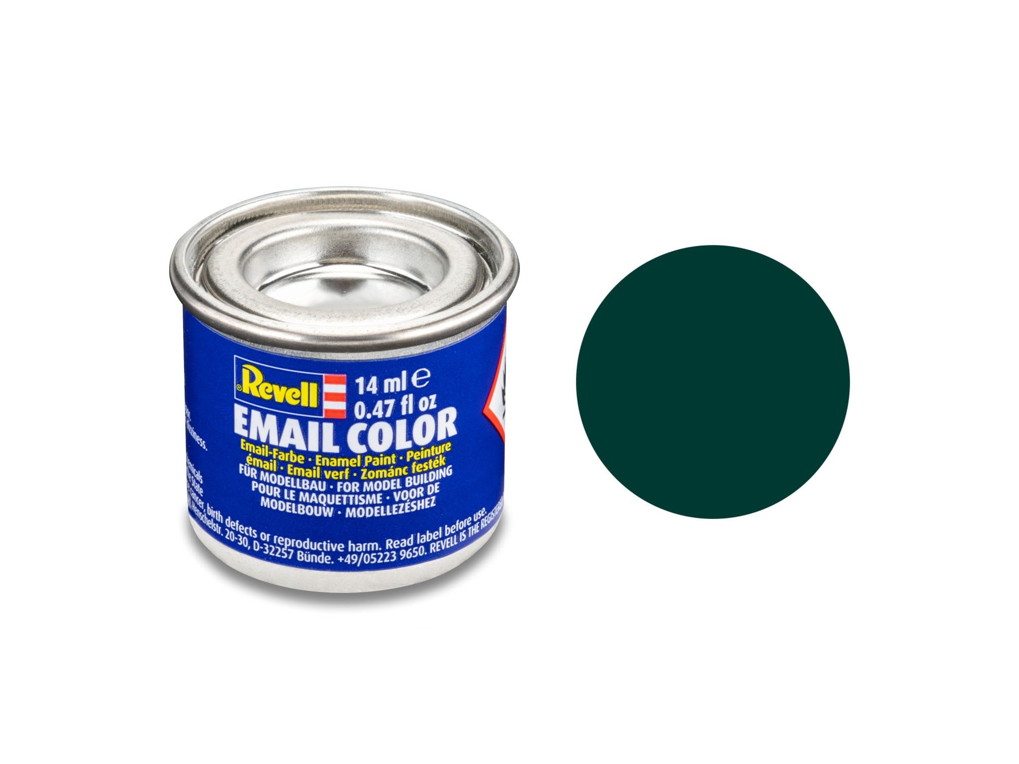 Revell® Modellbausatz Revell 32140 schwarzgrün, matt 14 ml-Dose