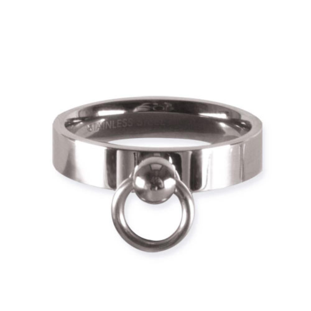 etNox Fingerring The Story of O: Edelstahl Ring der O von etNox
