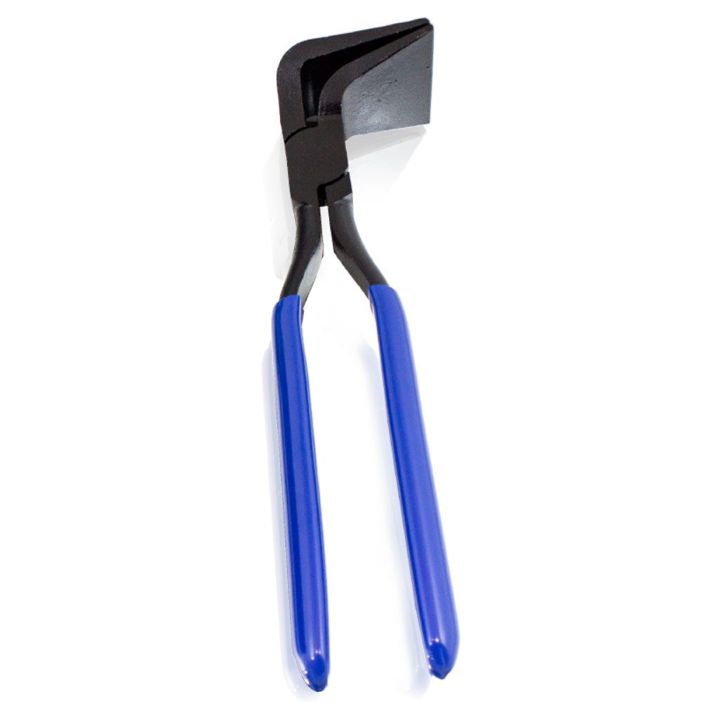 Bituxx Flachzange Falzzange 90 Grad abgewinkelt Blau, 1-tlg., MS-16537 – Bild 3 von 3
