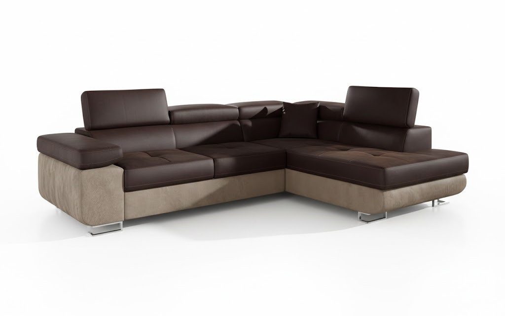 Xlmoebel Ecksofa Wohnlandschaft L Form Ecksofa Textil Polster Sofort, Made in Europa