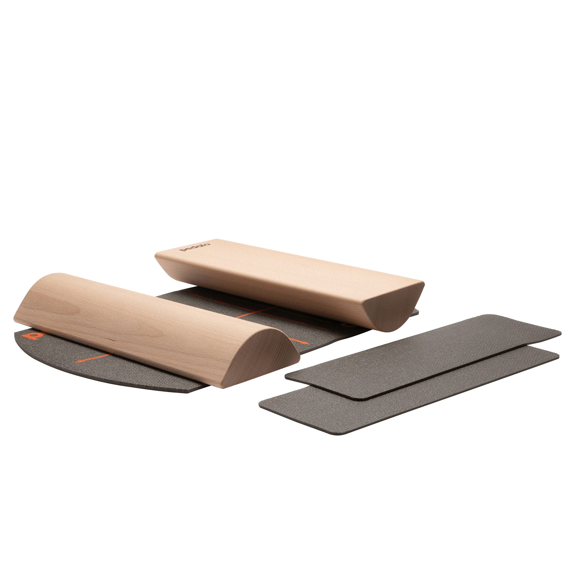 pedalo® Fußtrainer Fußwalzen I Beinachse I Fußverschraubung I Fußdehnung I Fußkräftigung, Beidseitig nutzbar mit unterschiedlichen Schwierigkeitsgraden