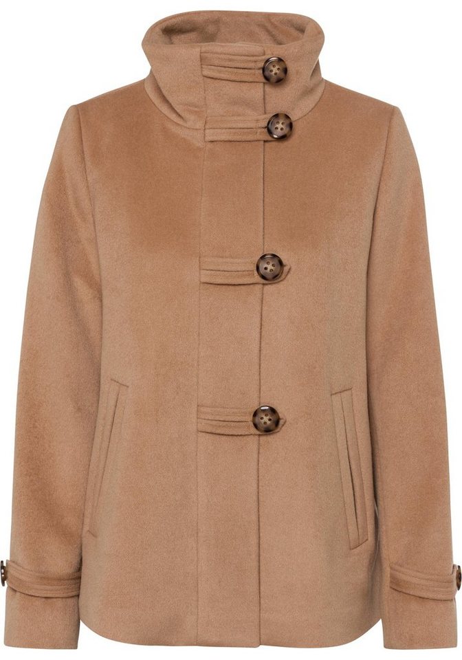 Esprit Collection Cabanjacke mit Knopfriegel am Ärmelsaum Esprit Collection Cabanjacke mit Knopfriegel am Ärmelsaum