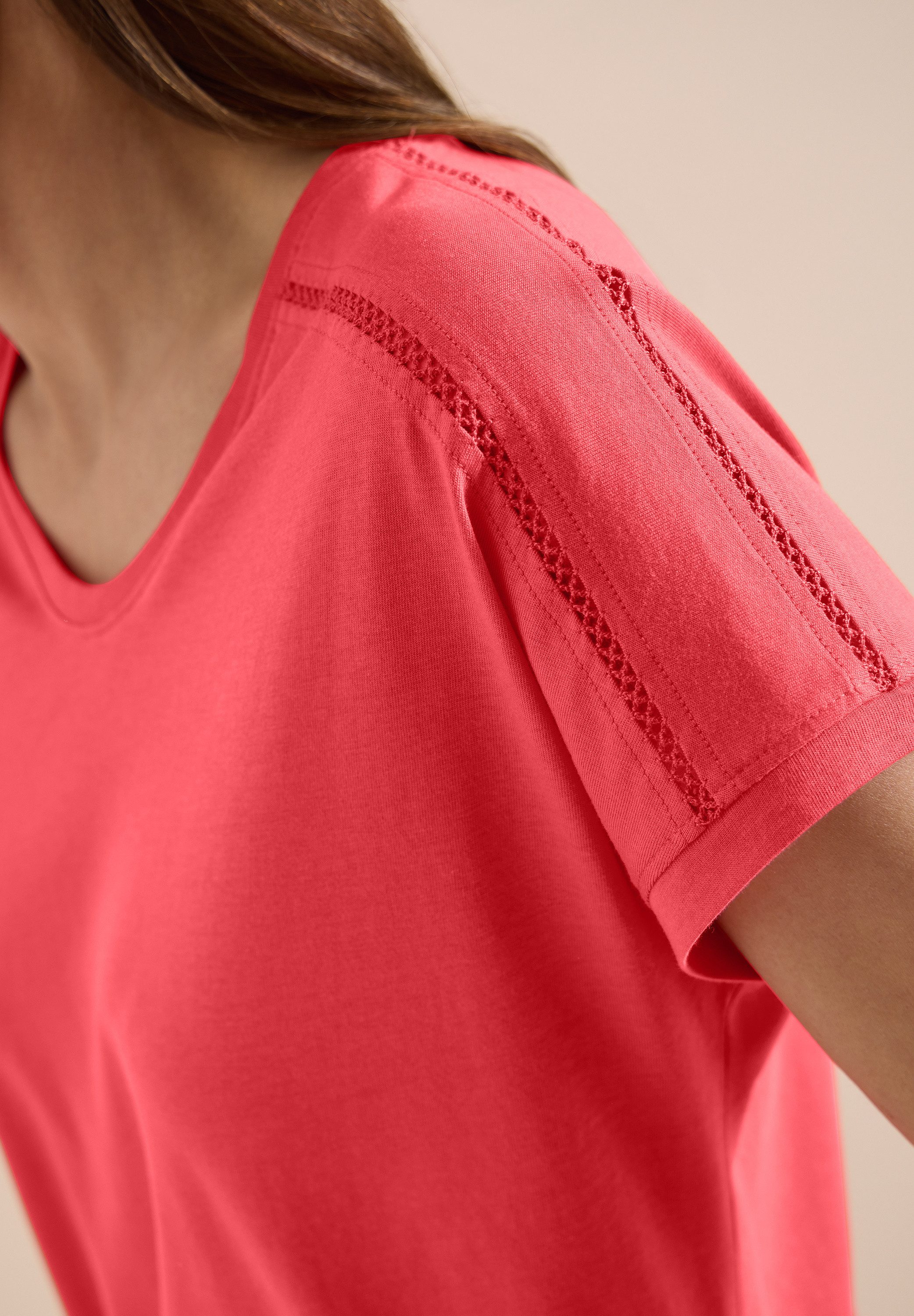 CECIL T-Shirt mit elastischem Bund